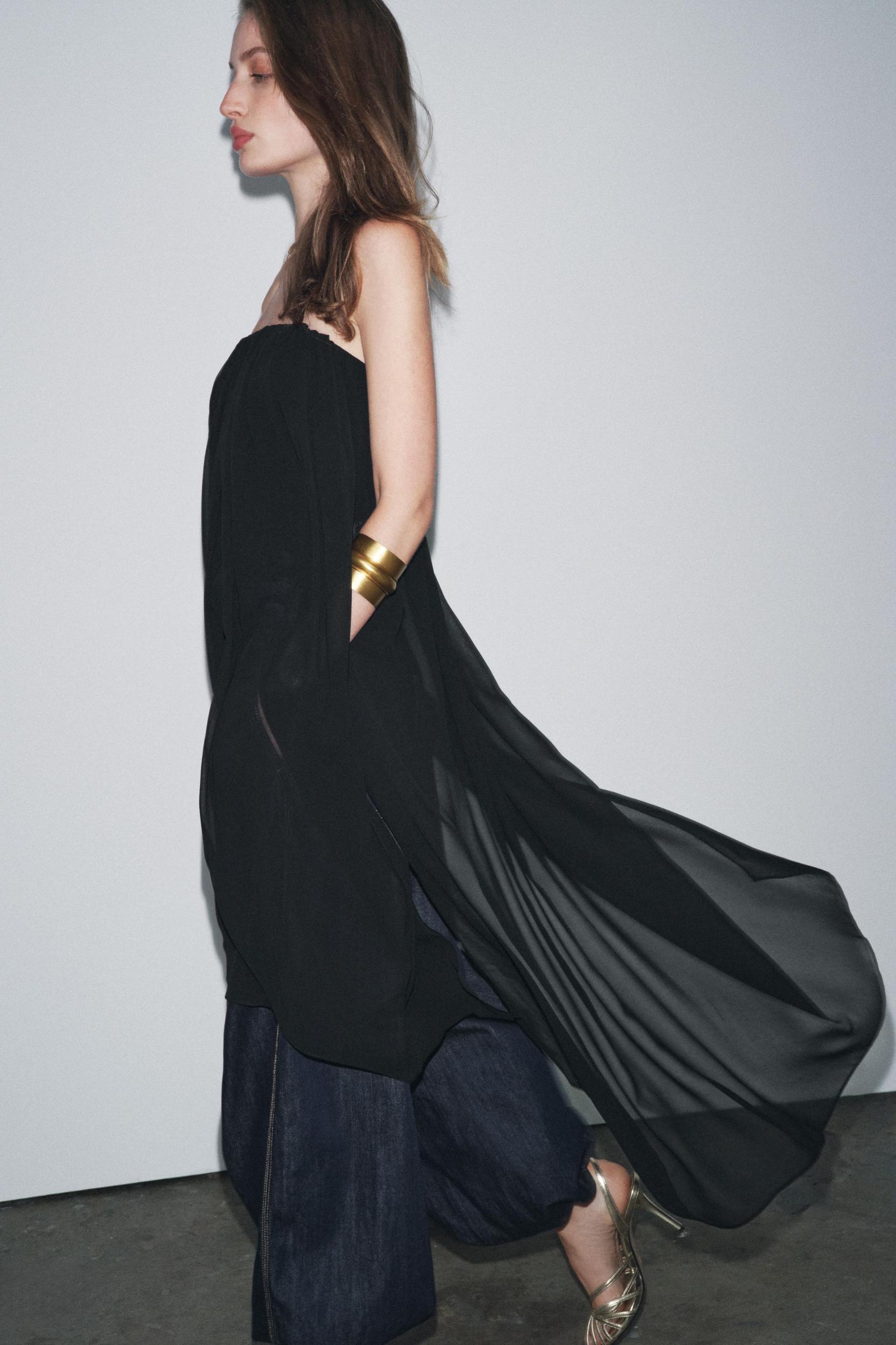 ZW COLLECTION STRAPLESS LONG TOP Product Image