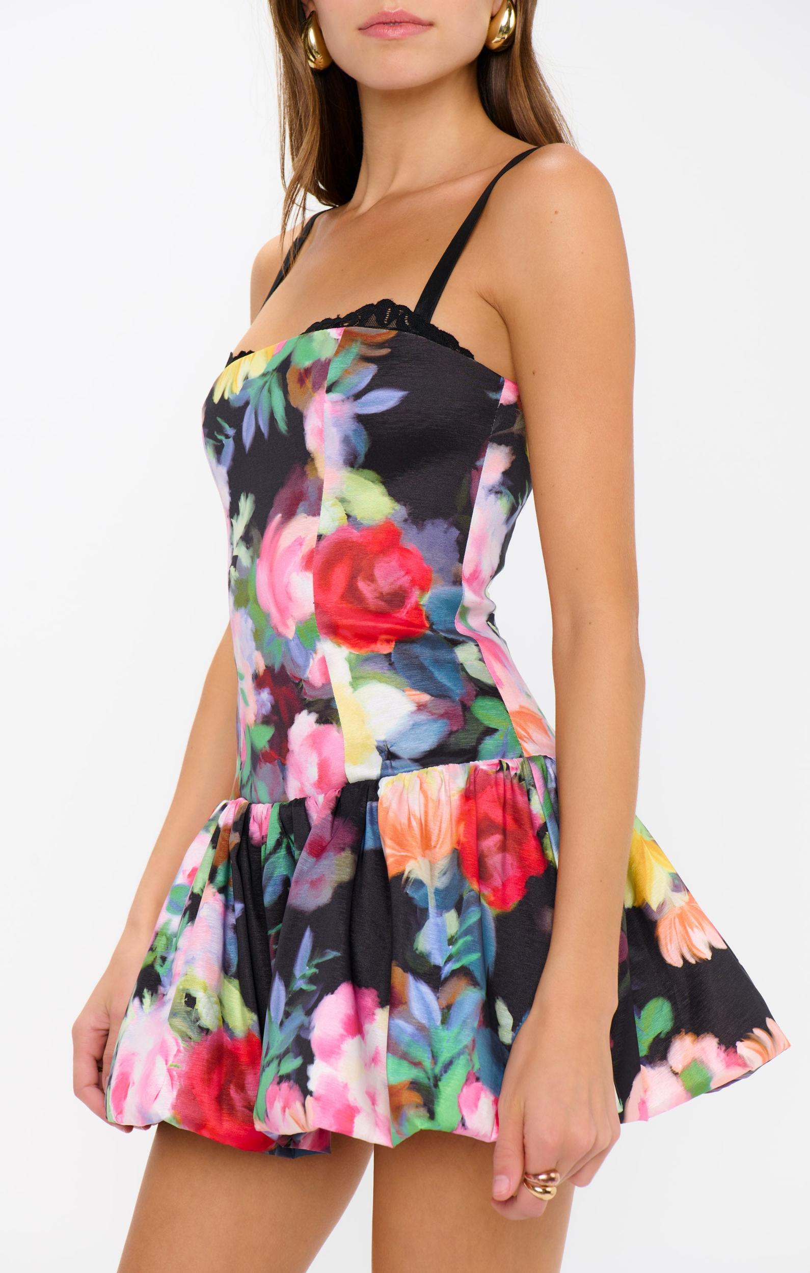 Tiffany Skort Dress ~ Moonlit Garden Gala Taffeta Product Image