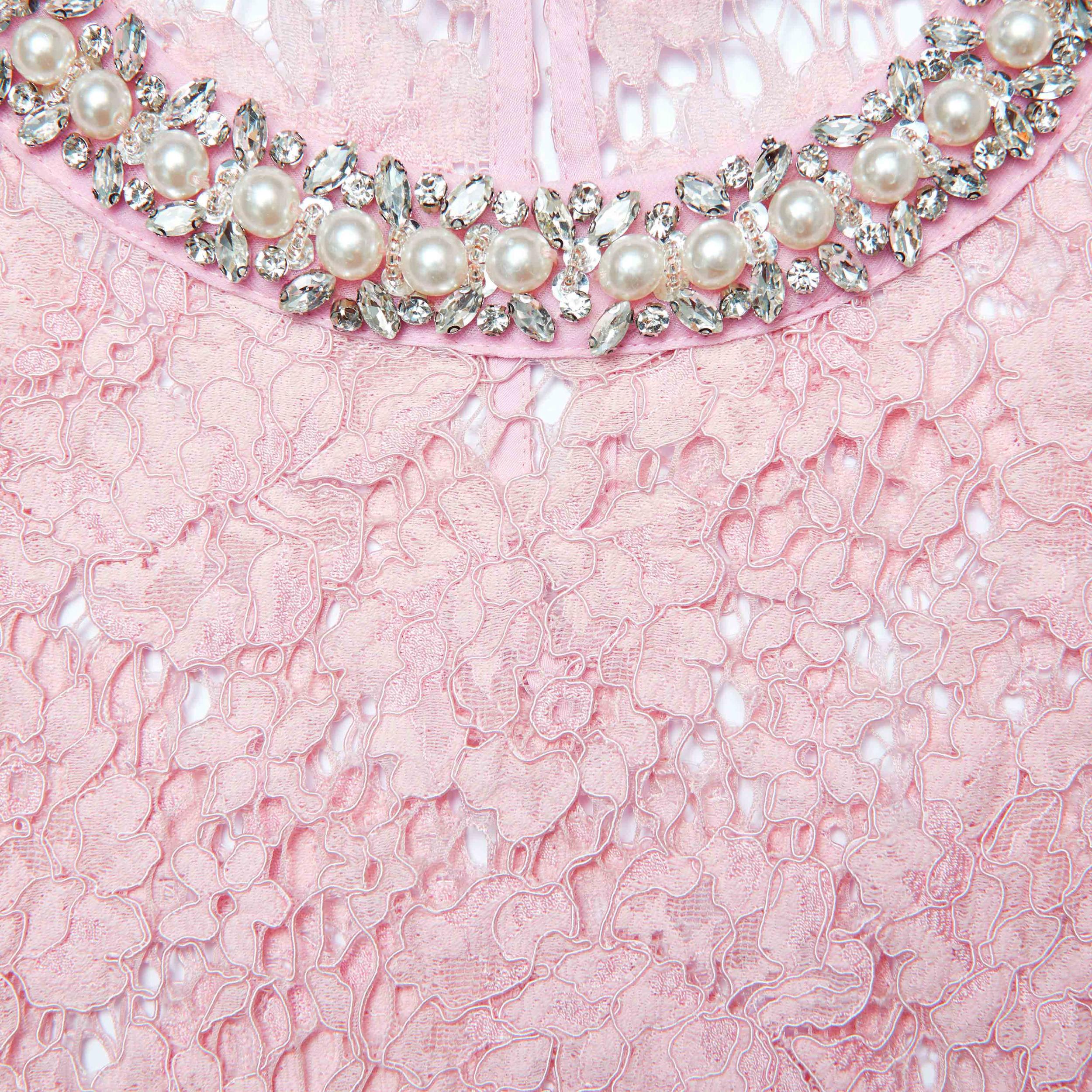 Pink Lace Top Product Image