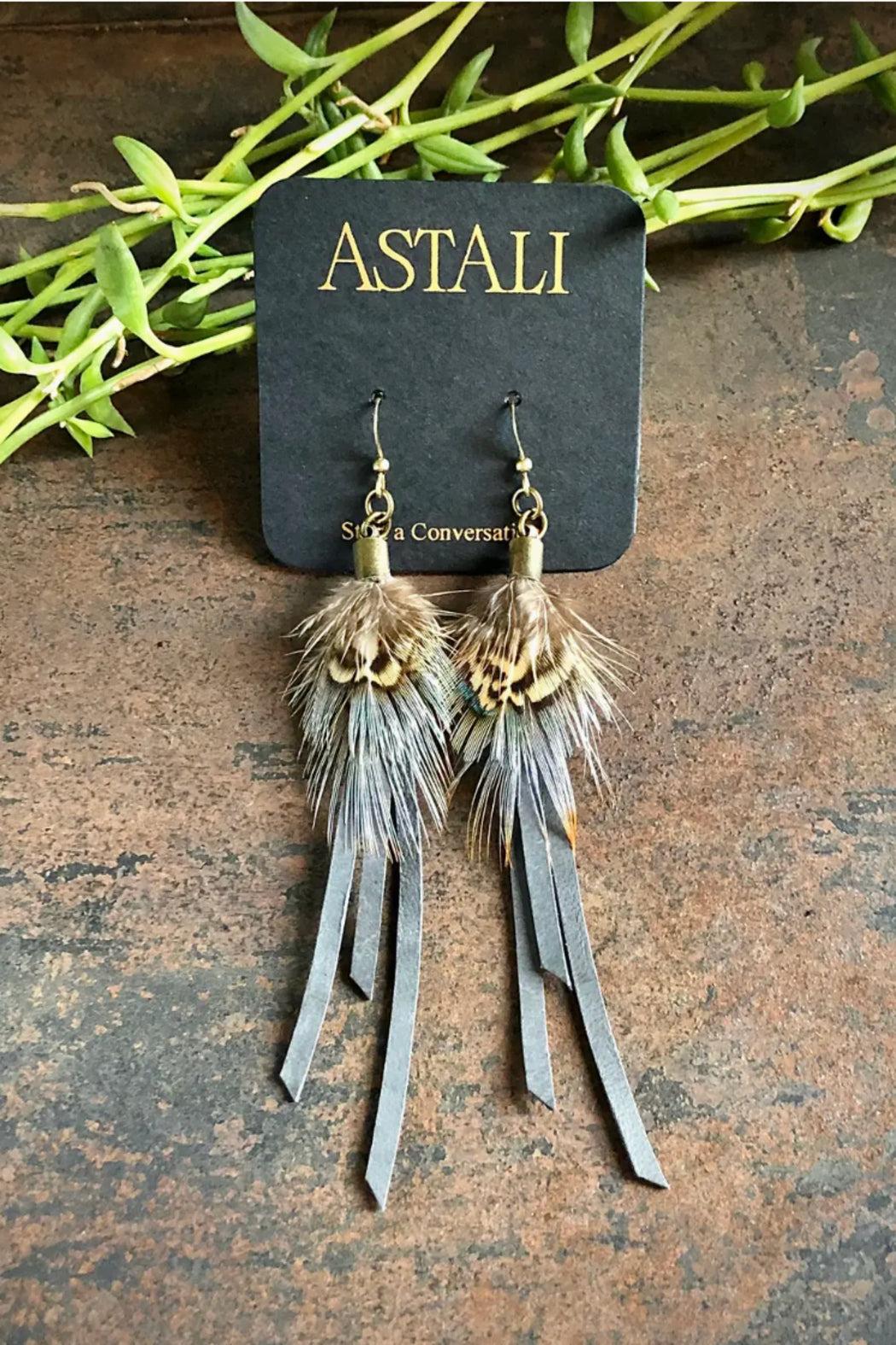 Feather Mini Earrings Product Image