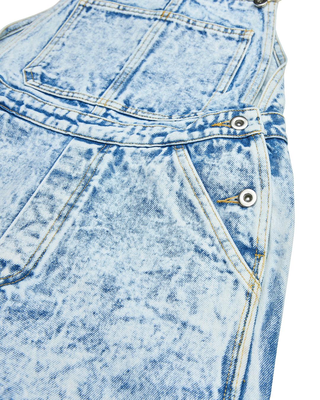 Jewlie Coverall - Indigo Acid Stonewash Product Image