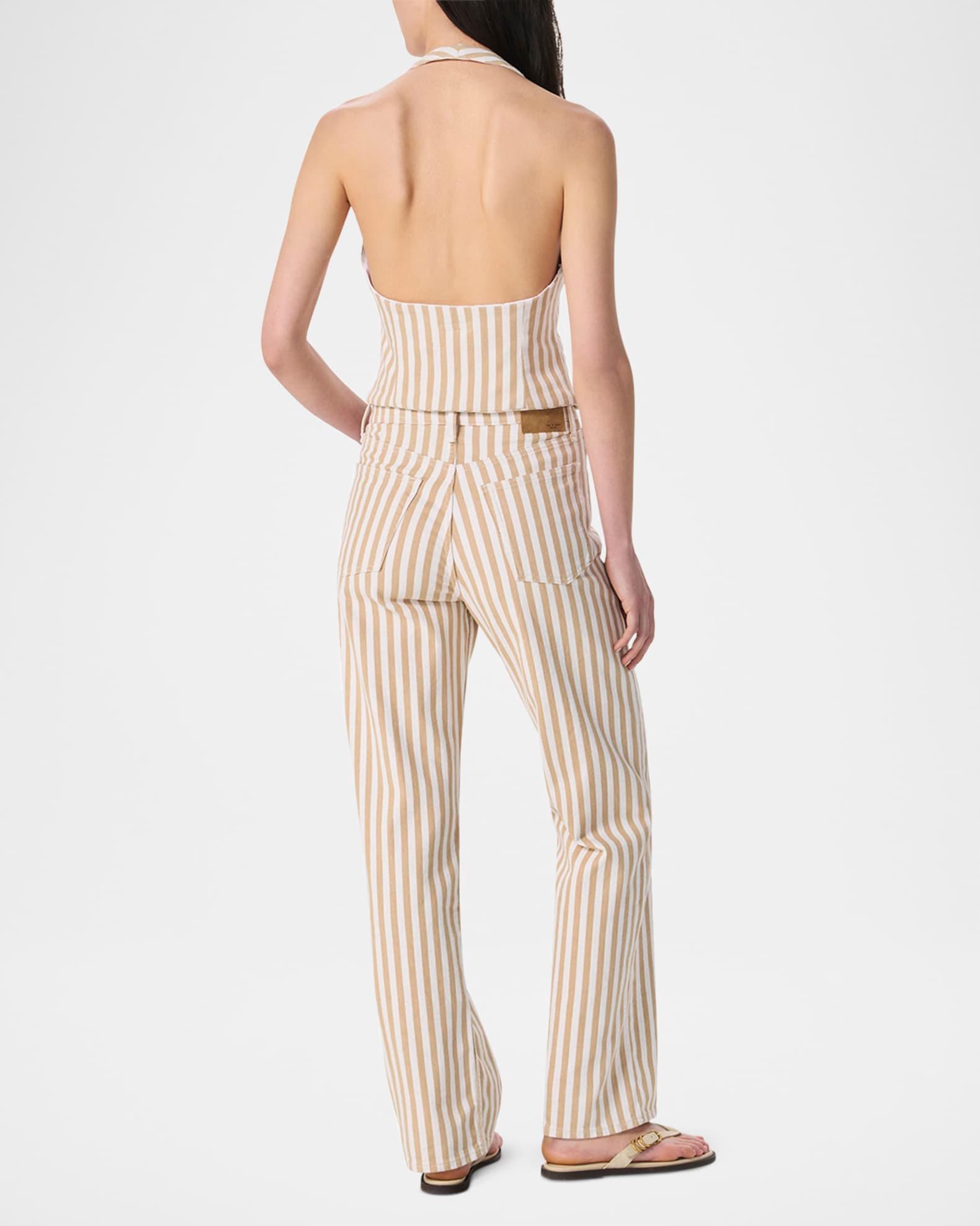 Ethel Stripe Halter Vest Product Image