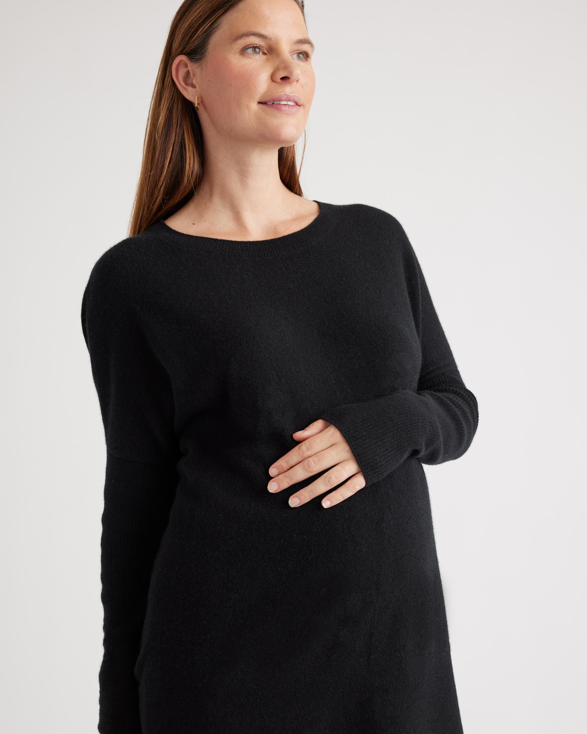 Quince | Women's Mongolian Cashmere Maternity Oversized Batwing Sweater Size XS Product Image