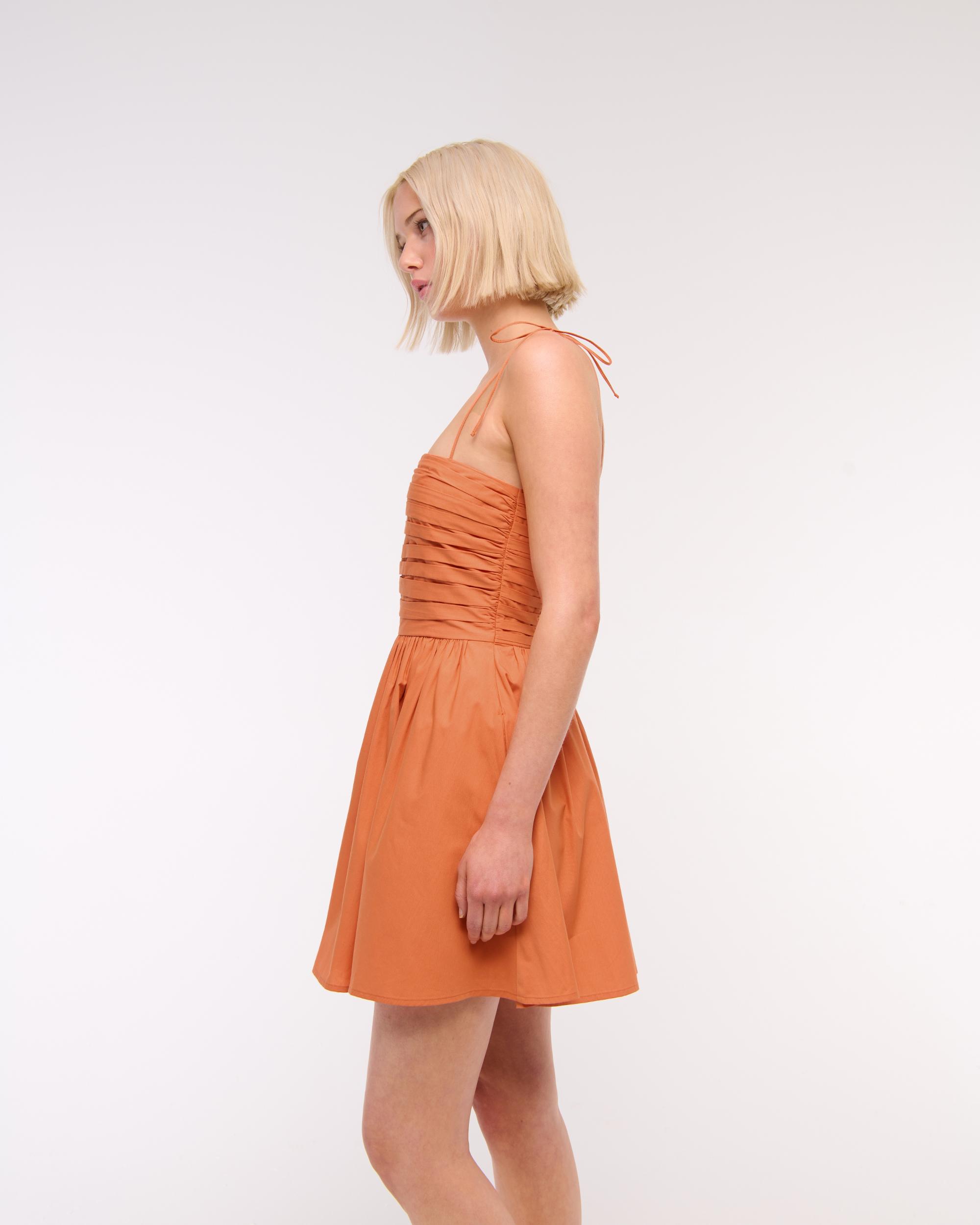 The A&F Emerson Tie-Strap Mini Dress Product Image