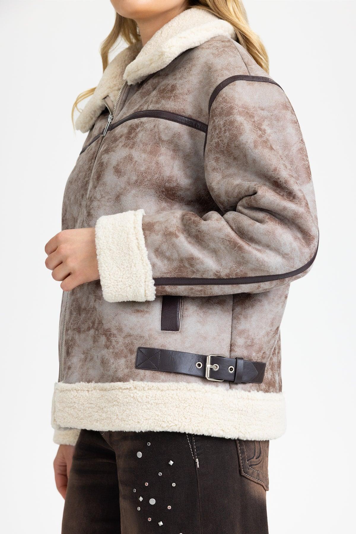 Layton Faux Suede Jacket Product Image