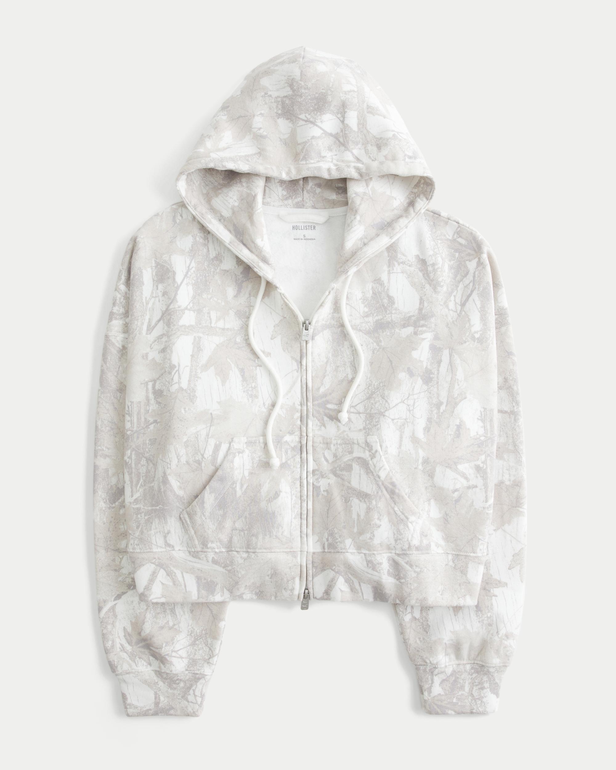 Easy Camo Zip-Up Hoodie Product Image