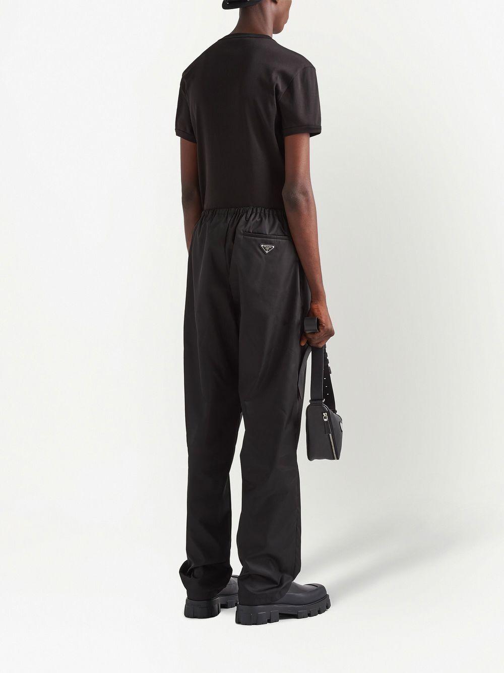 triangle-logo cotton T-shirt Product Image