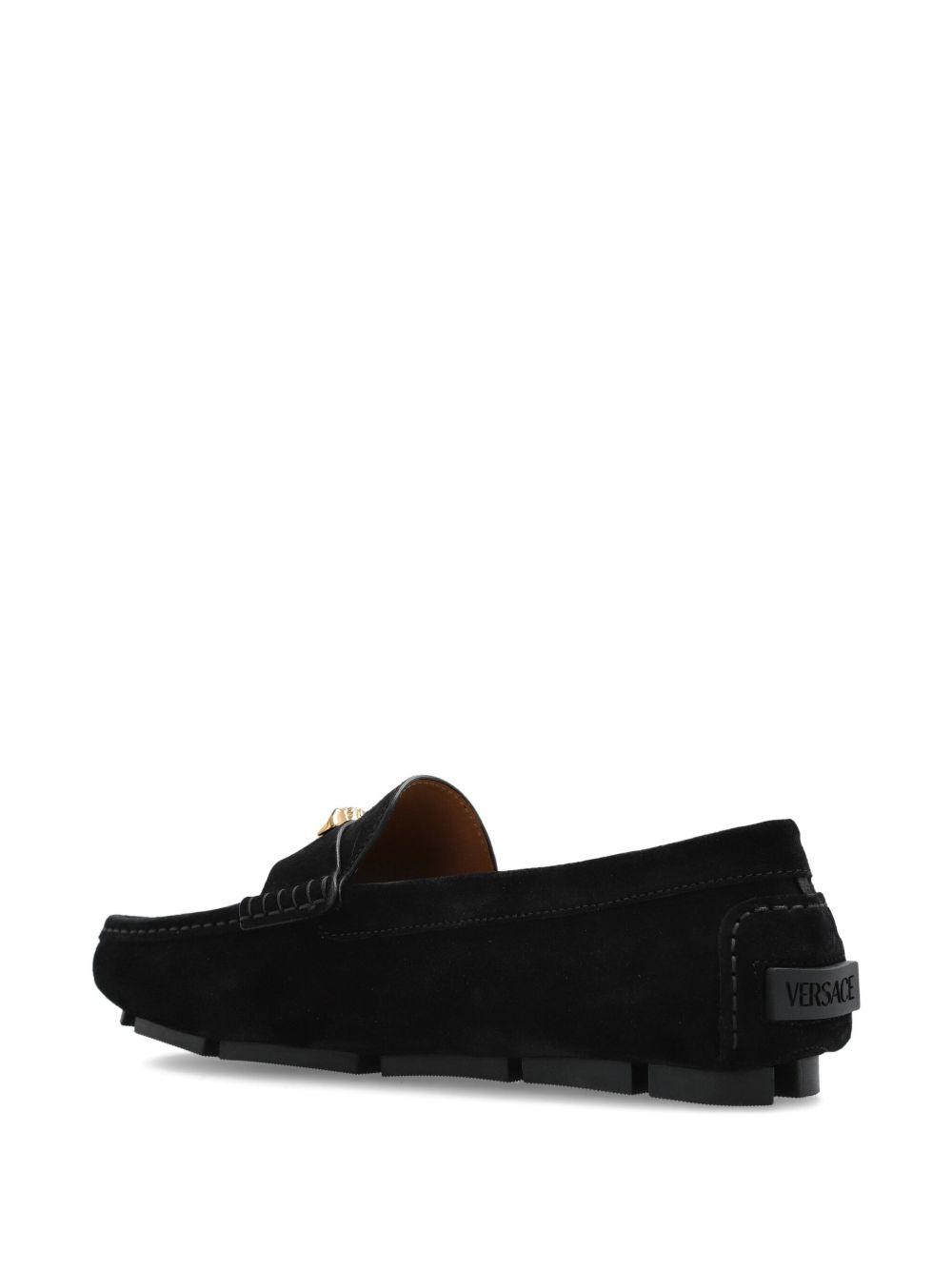 Medusa-plaque loafers Product Image