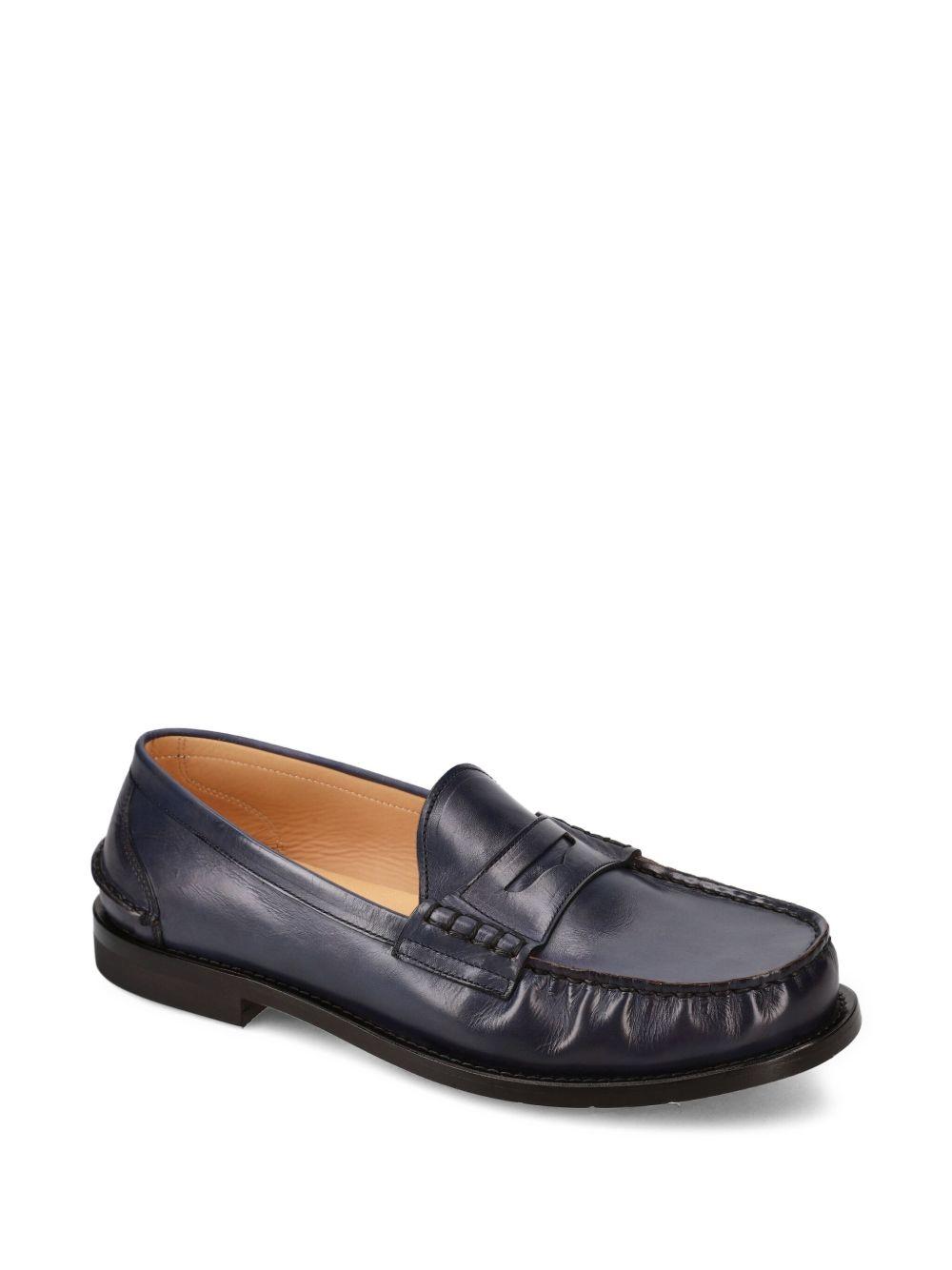 leather penny loafers Product Image
