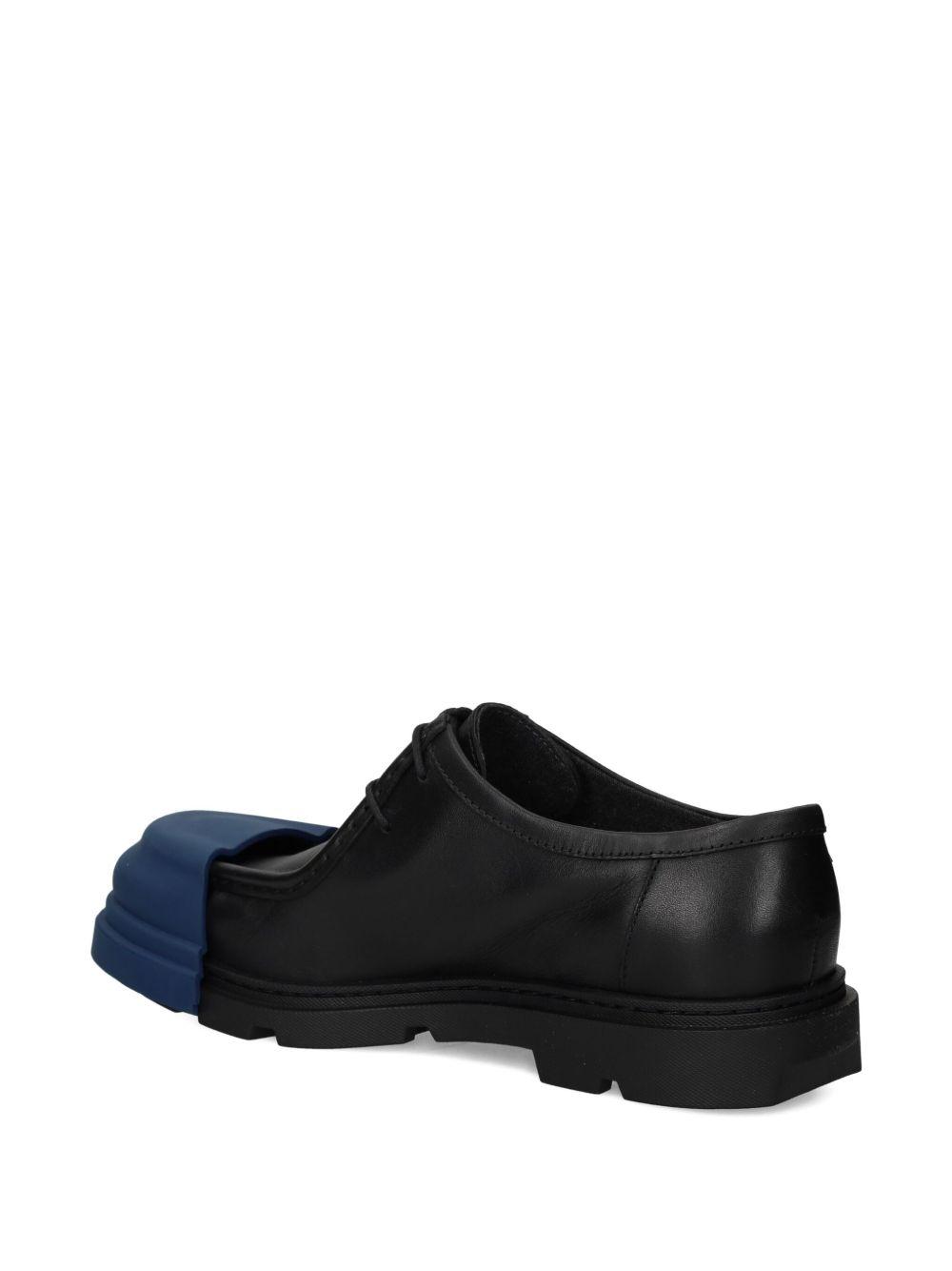 Junction leather rubber-toe cap shoes Product Image