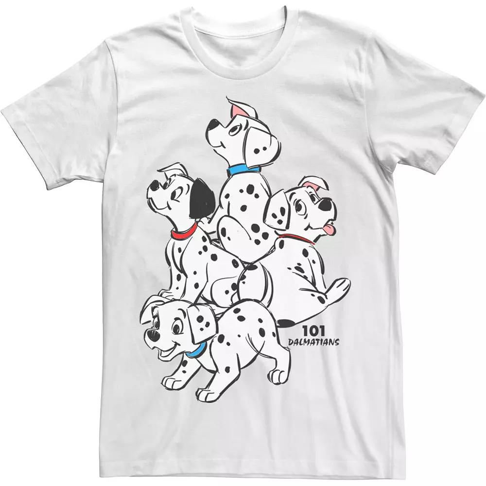 Disney's 101 Dalmatians Group Shot Puppies Men's Tee,  Product Image