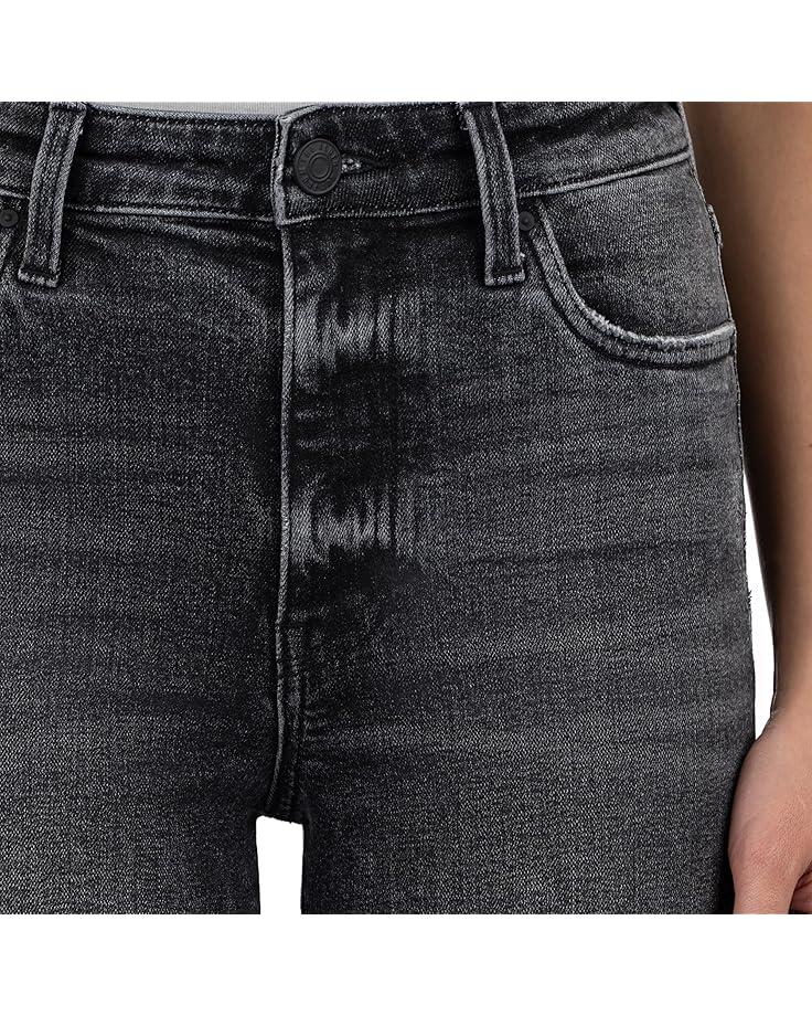 Kelsey High-Rise Ankle Flare With Raw Hem Product Image