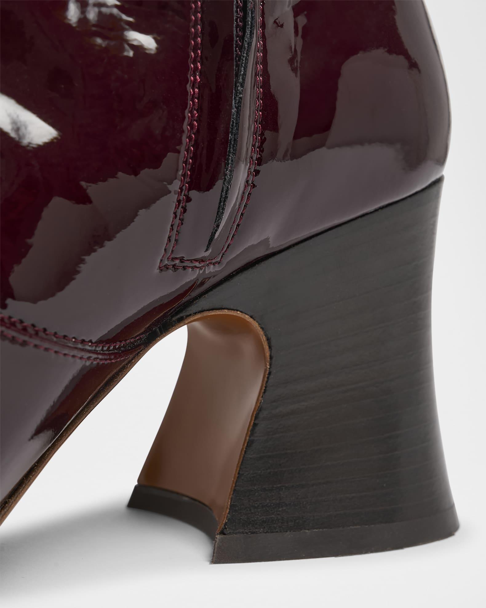 Janis Patent Leather Over-The-Knee Boots Product Image