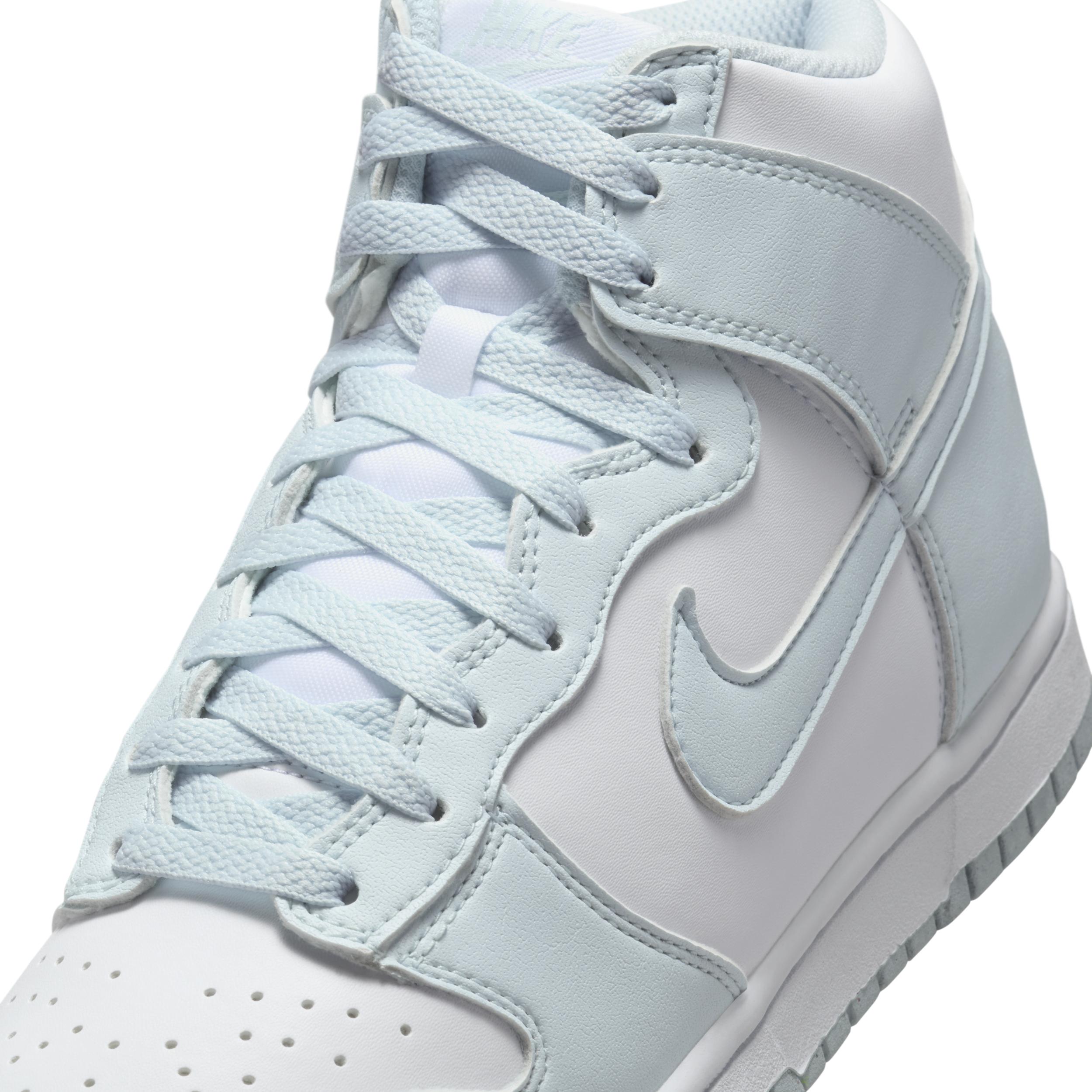 Nike Womens Nike Dunk High - Womens Shoes White/Black/Light British Tan Product Image