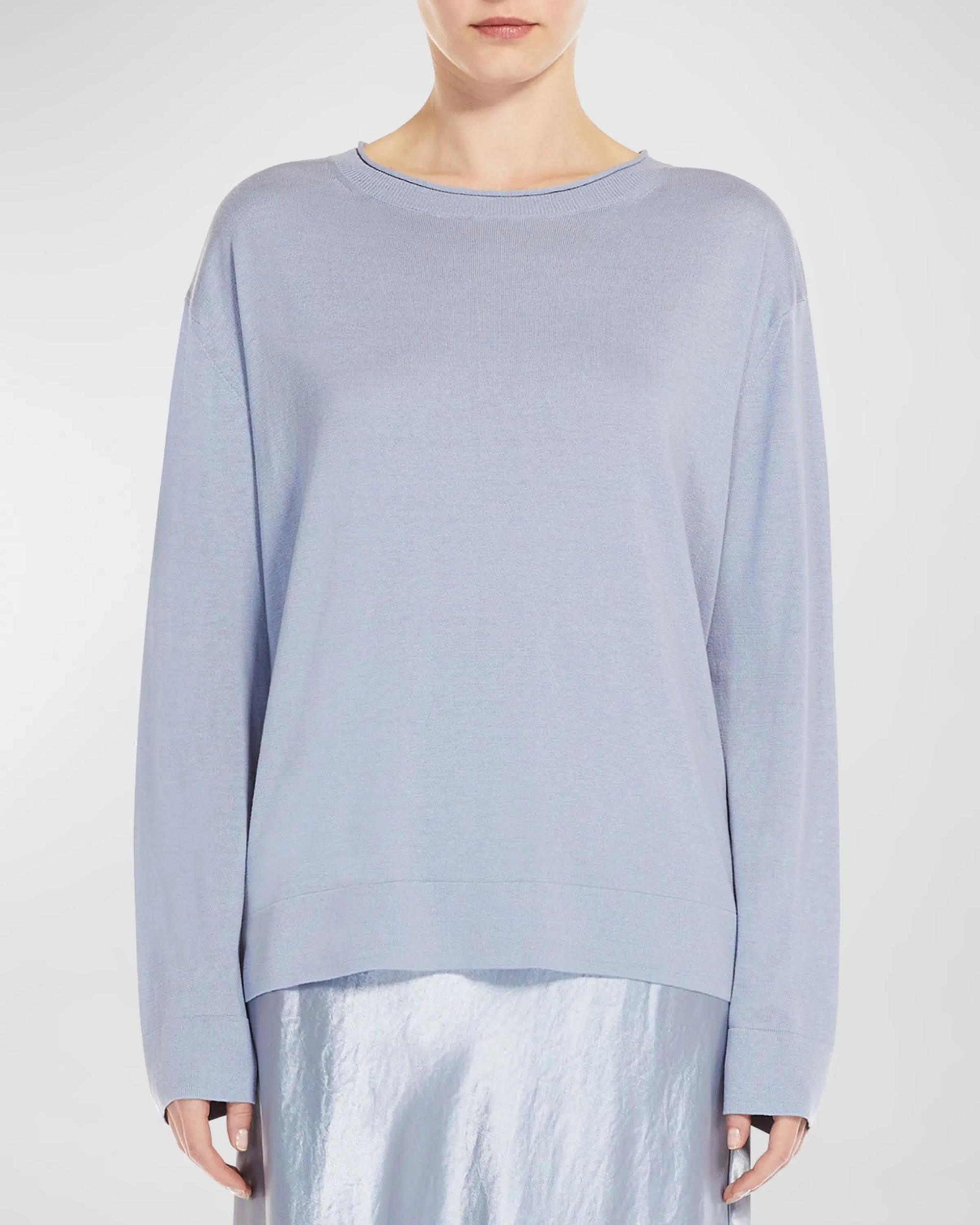 Max Mara Pensile Silk and Cotton Yarn Sweater Product Image