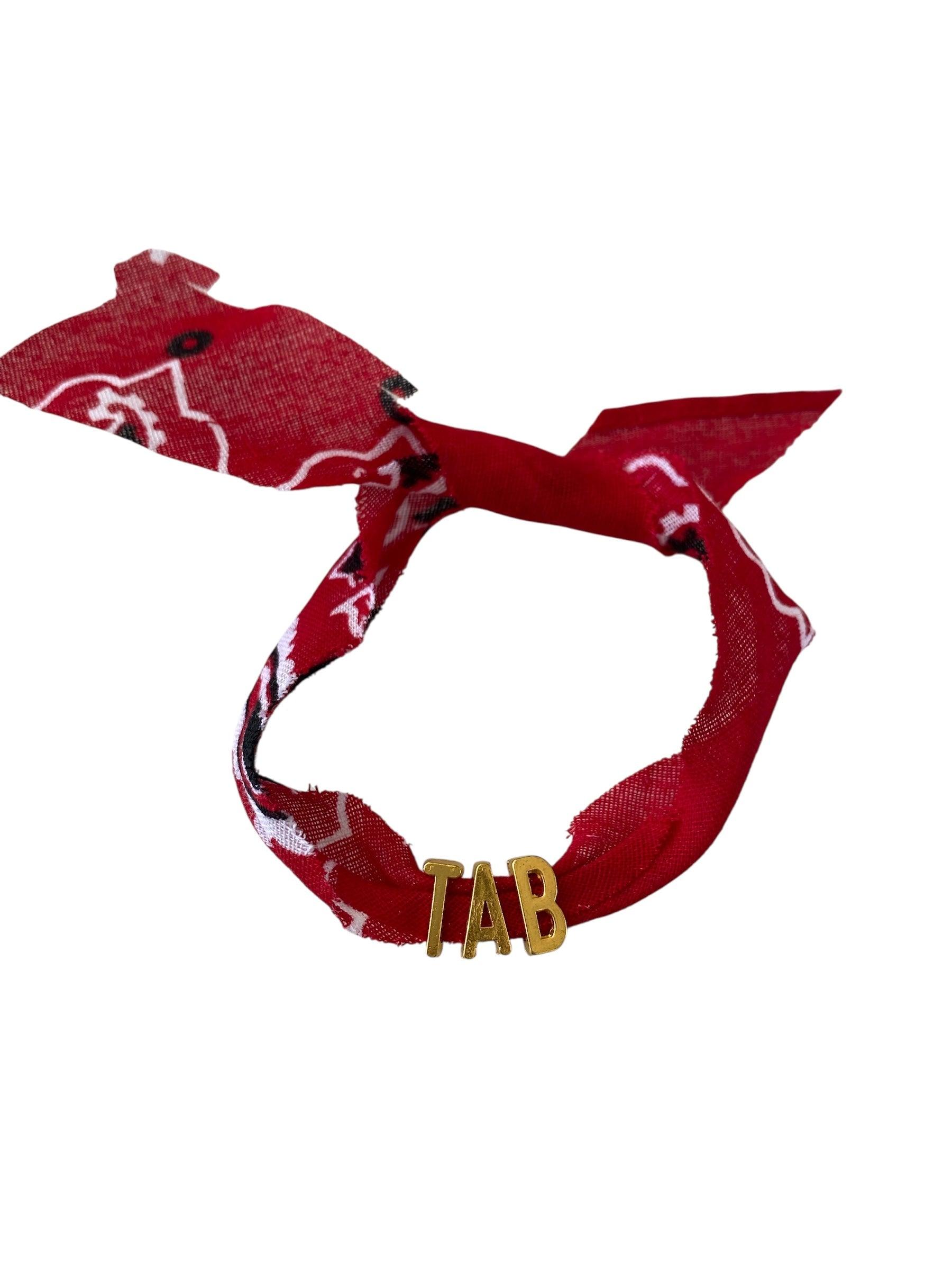 Custom Name Bandana Wristlet Product Image