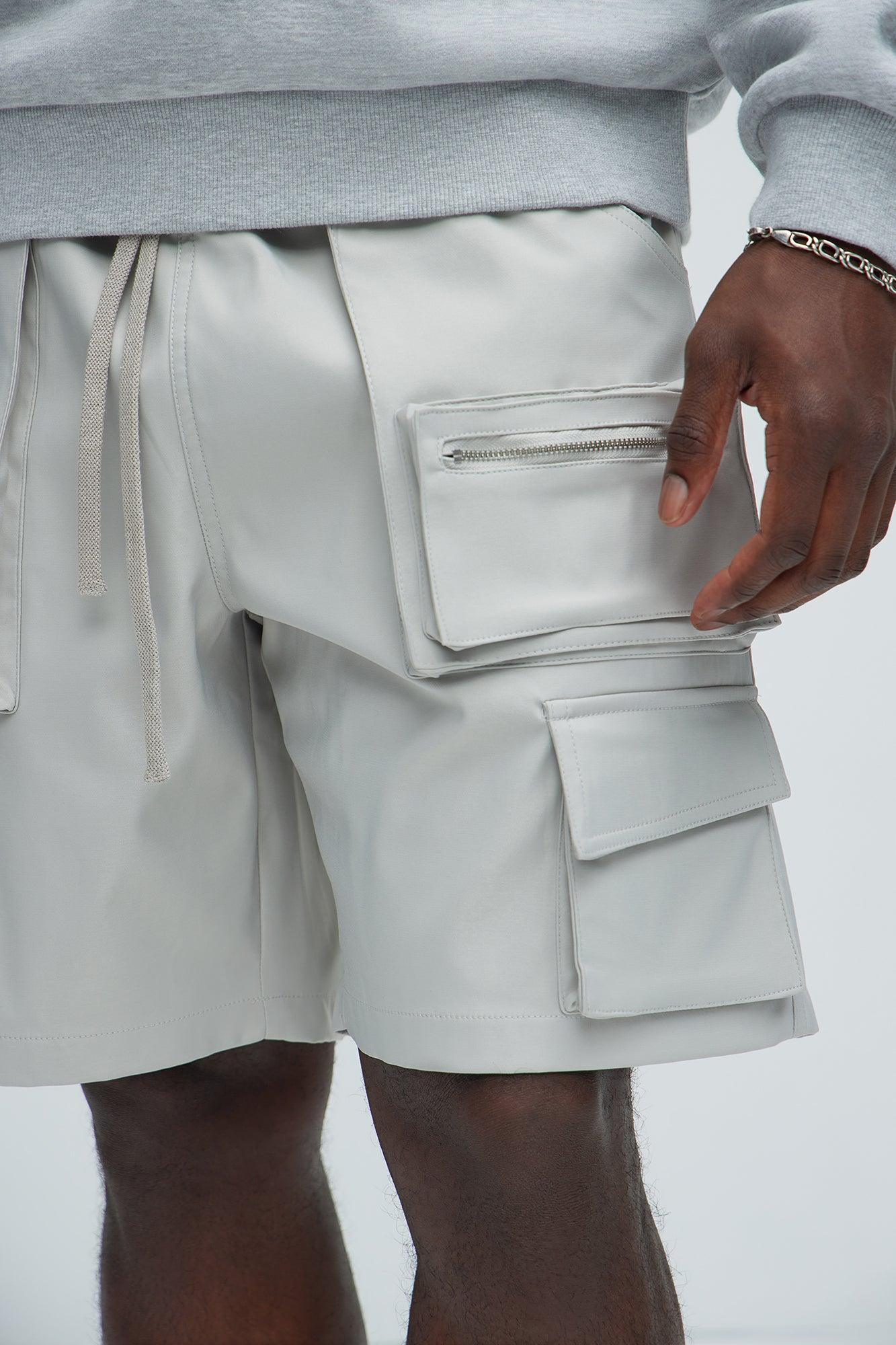 Kurt Cargo Shorts - Grey Product Image