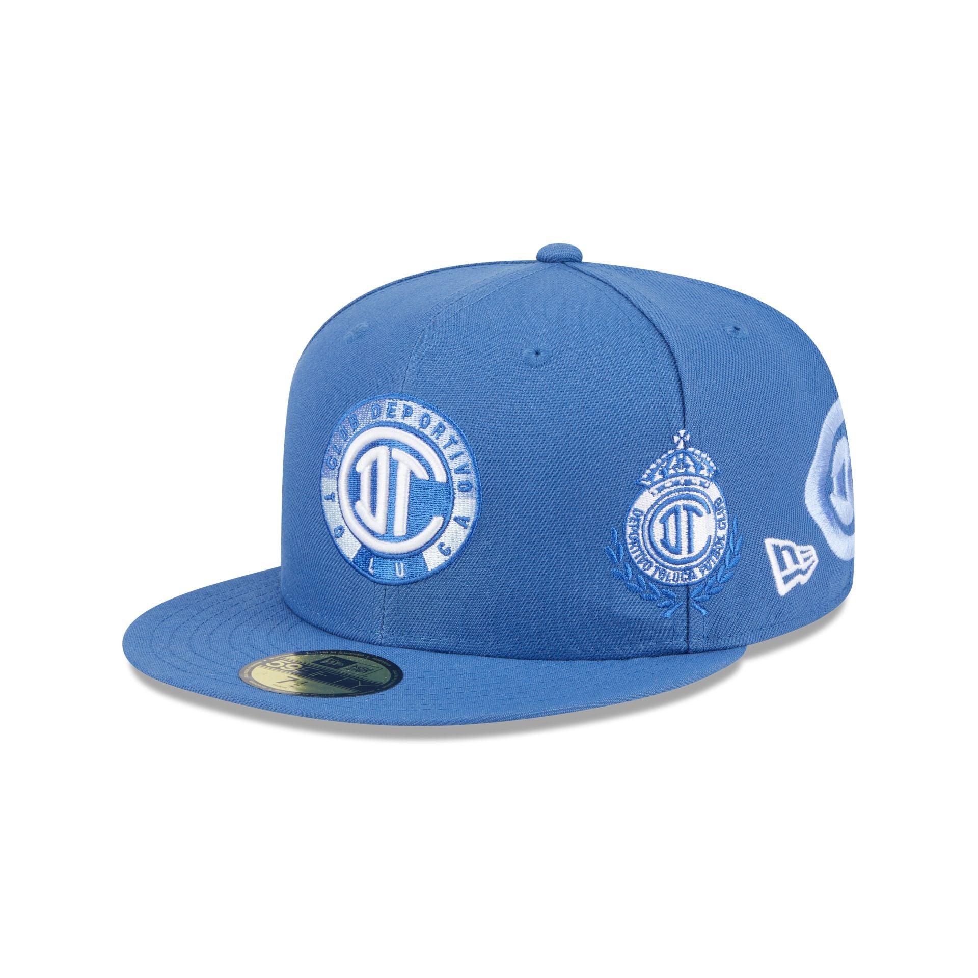 Deportivo Toluca FC Indigo 59FIFTY Fitted Hat Male Product Image