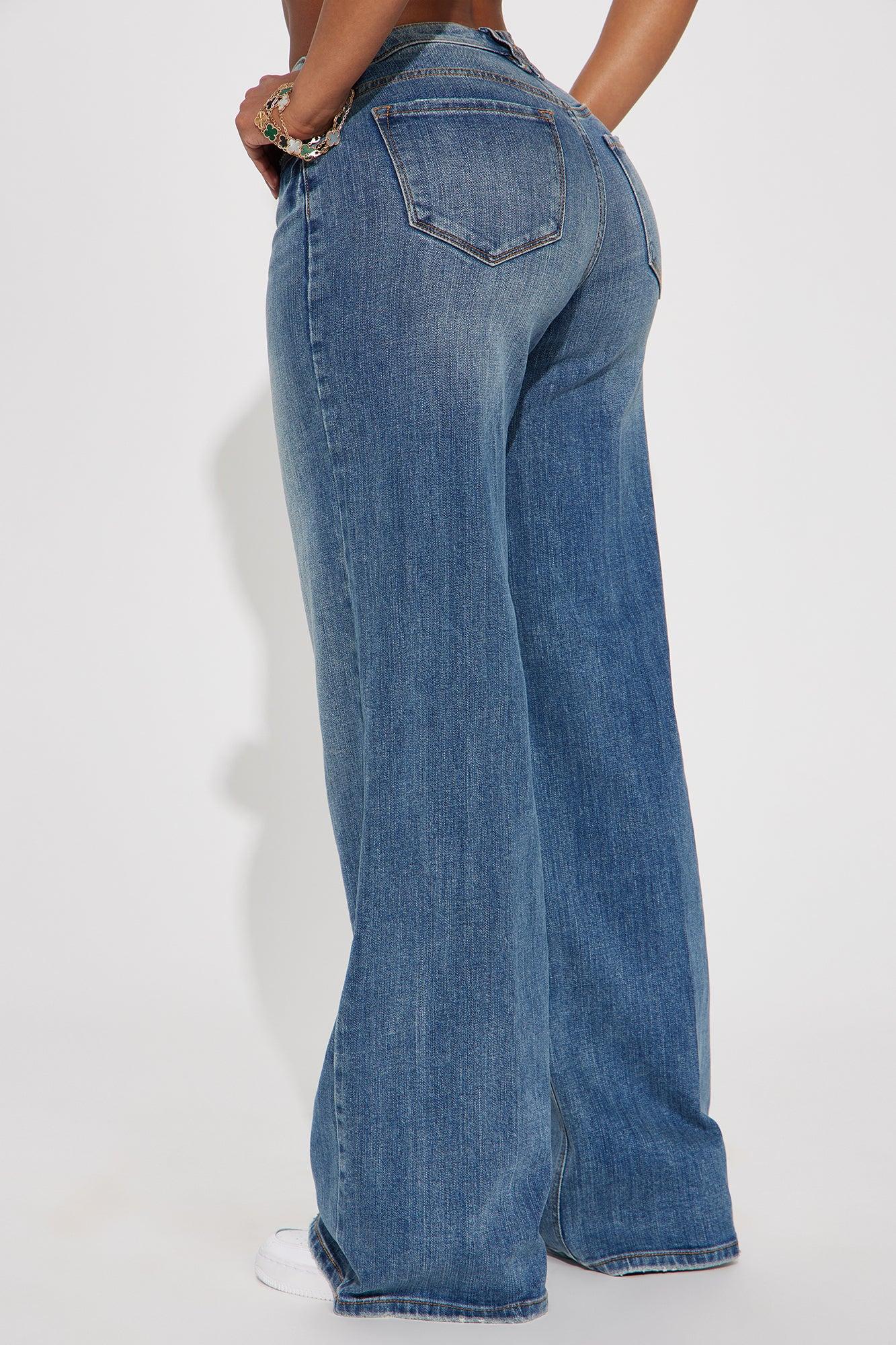 Stick To It Baggy Jeans - Medium Wash Product Image