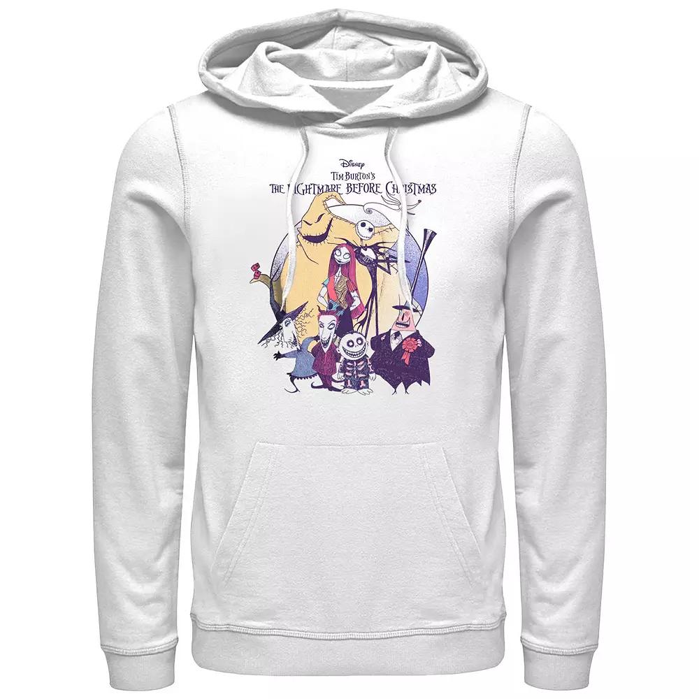 Disney's The Nightmare Before Christmas Scary Group Men's Graphic Hoodie,  Product Image
