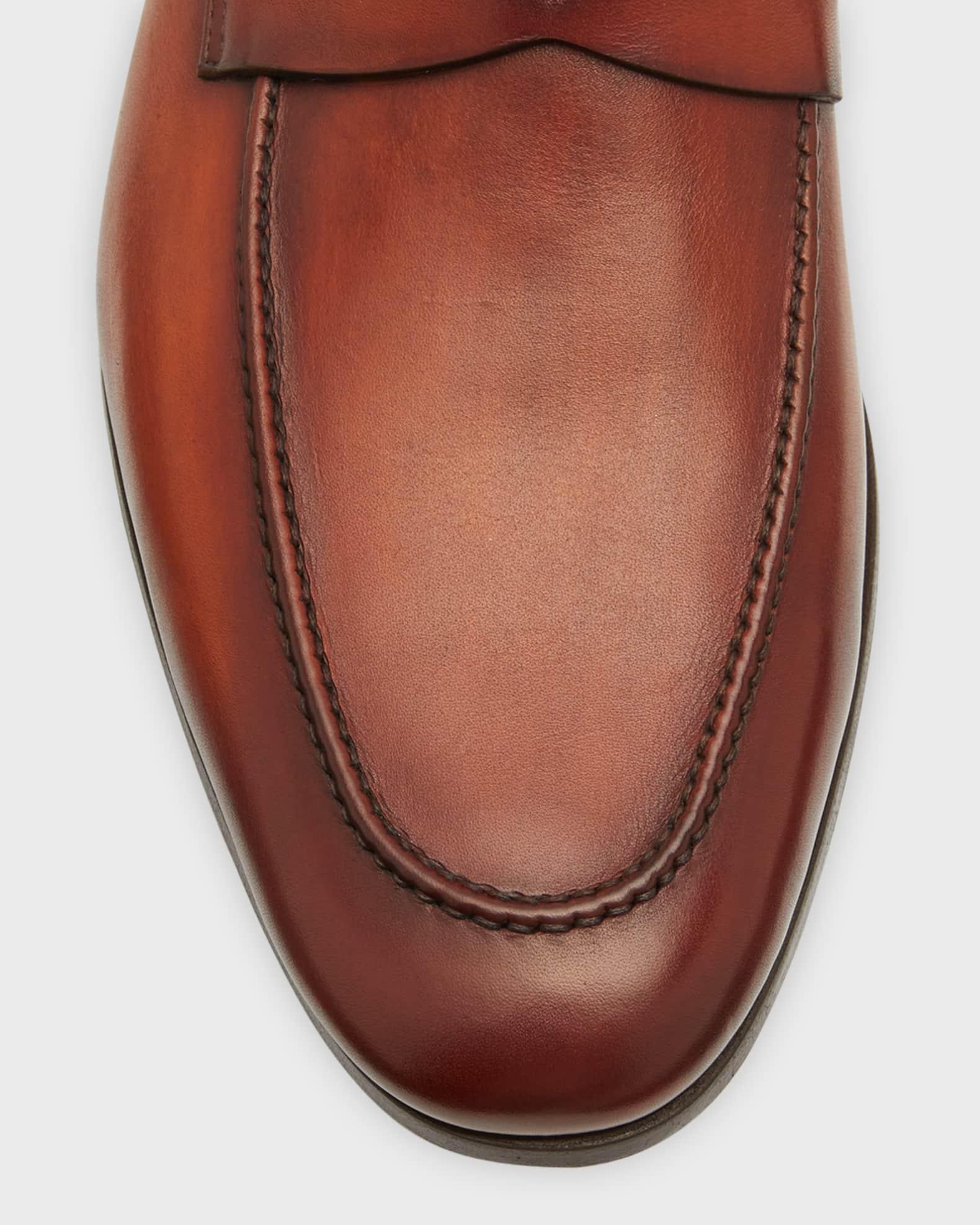 Men's Sasso Leather Penny Loafers Product Image