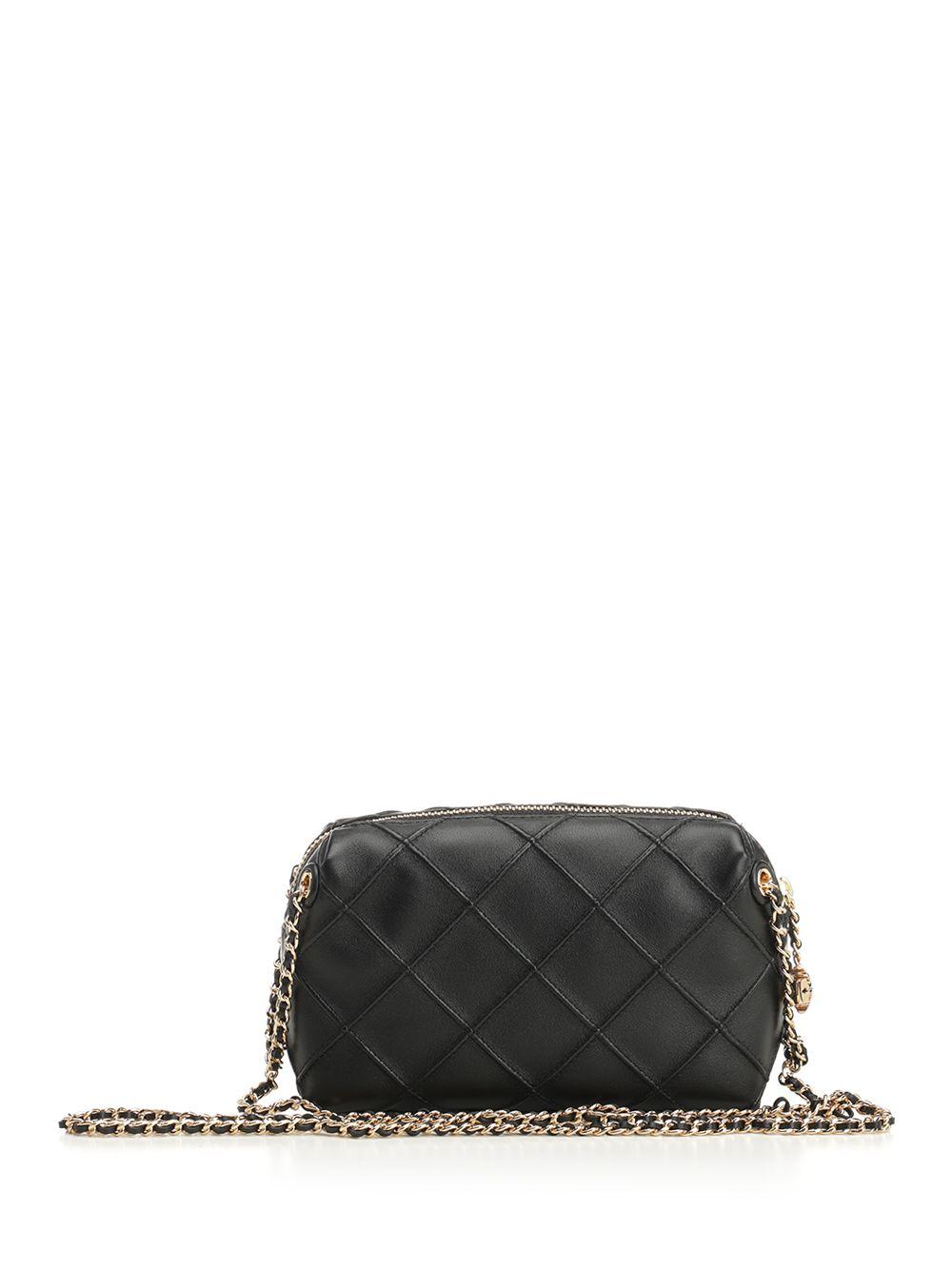 TORY BURCH Fleming Small Crossbody Bag Crossbody Bags Black Product Image