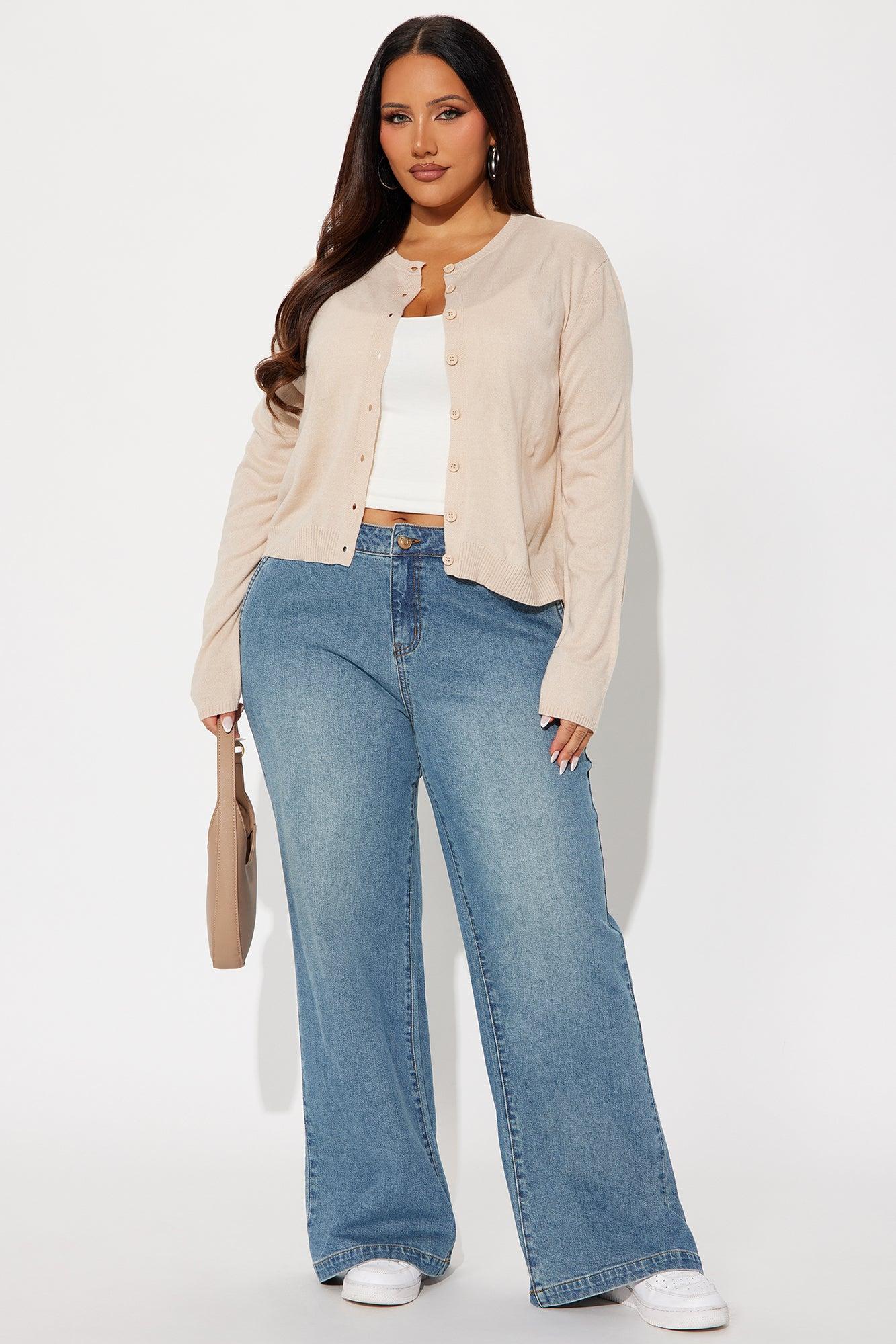 All Time Favorite Cardigan - Beige Female Product Image