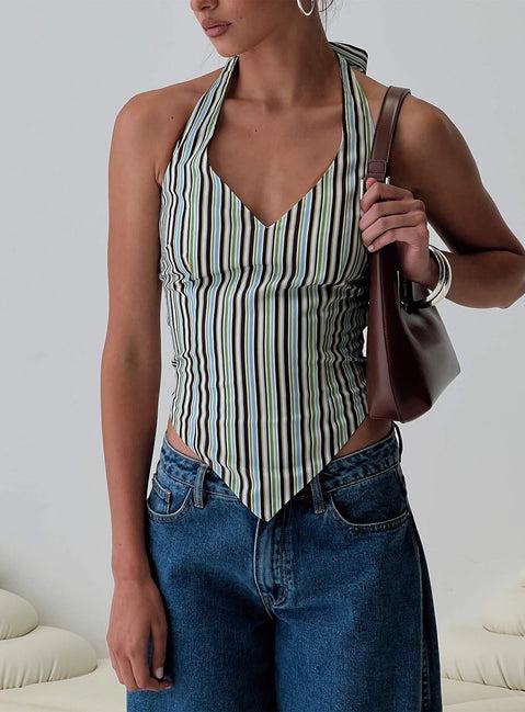 High Gear Halter Top Multi Product Image