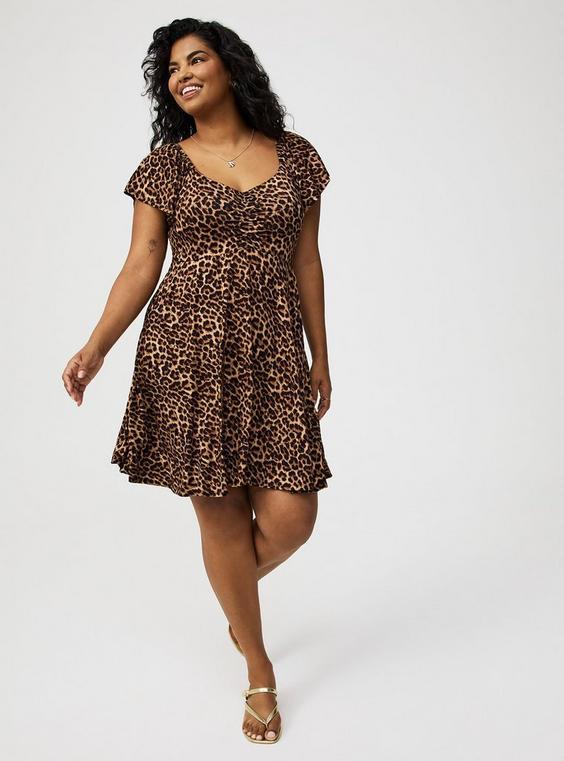 Flutter Sleeve Mini Dress Product Image