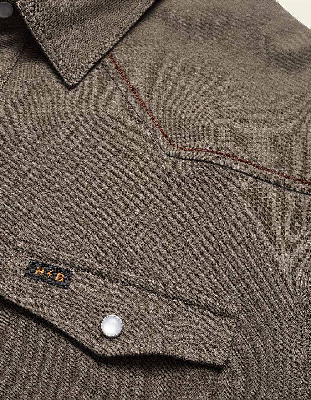 HOWLER BROTHERS Ranchero Mens Polo Shirt - EARTH Product Image