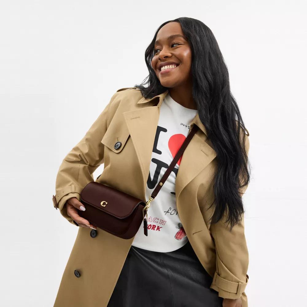 Brook Flap Chain Bag In Signature Denim Product Image