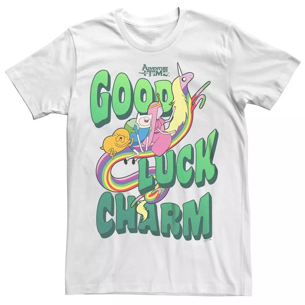 Men's Adventure Time Lady Rainicorn "Good Luck Charm" Tee,  Product Image