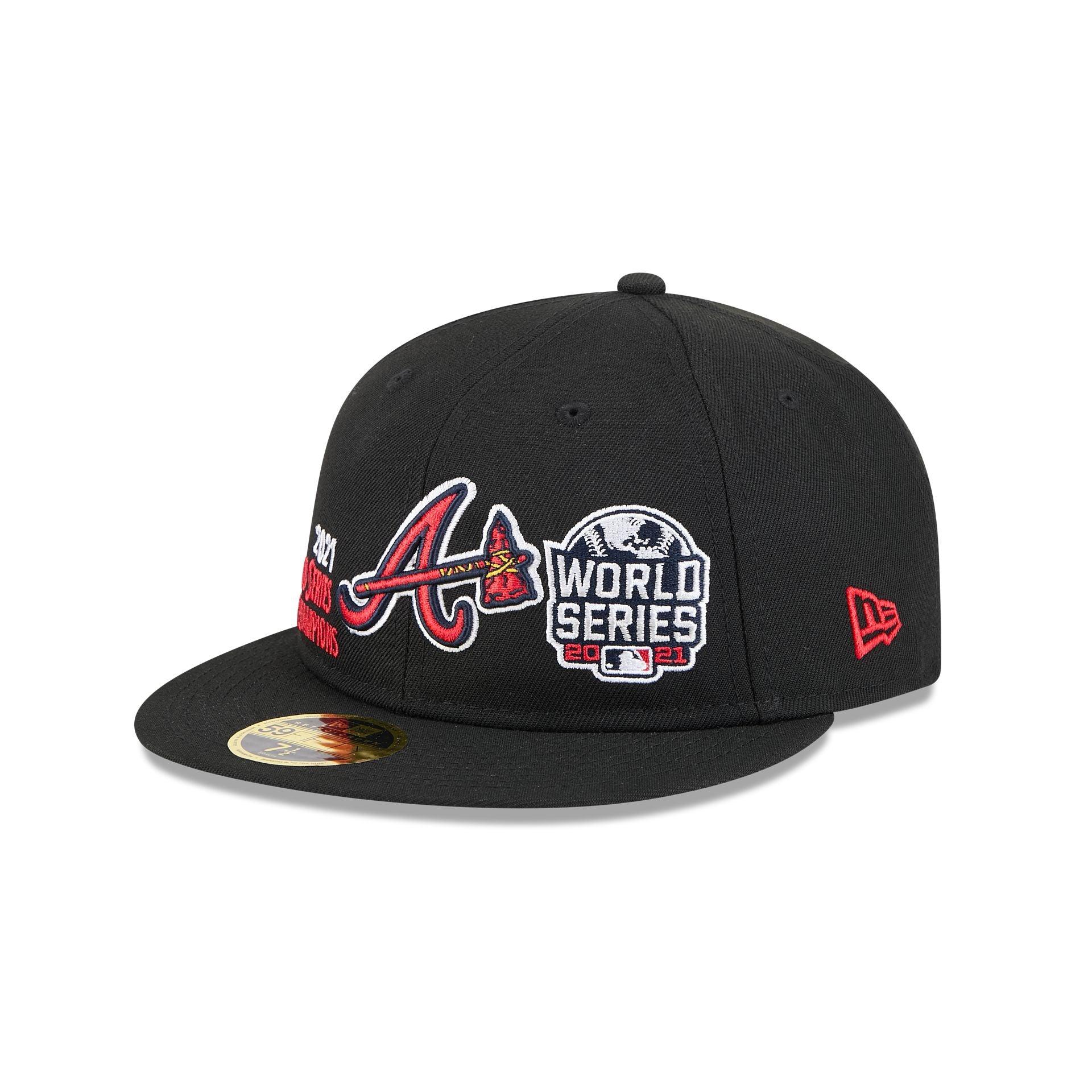 Atlanta Braves Championship Pack Retro Crown 59FIFTY Fitted Hat Male Product Image