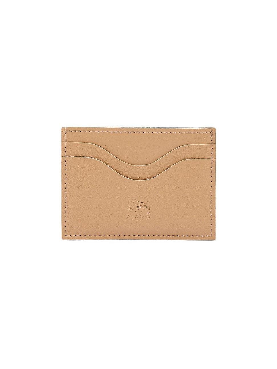 Mens Slim Leather Card Holder Product Image