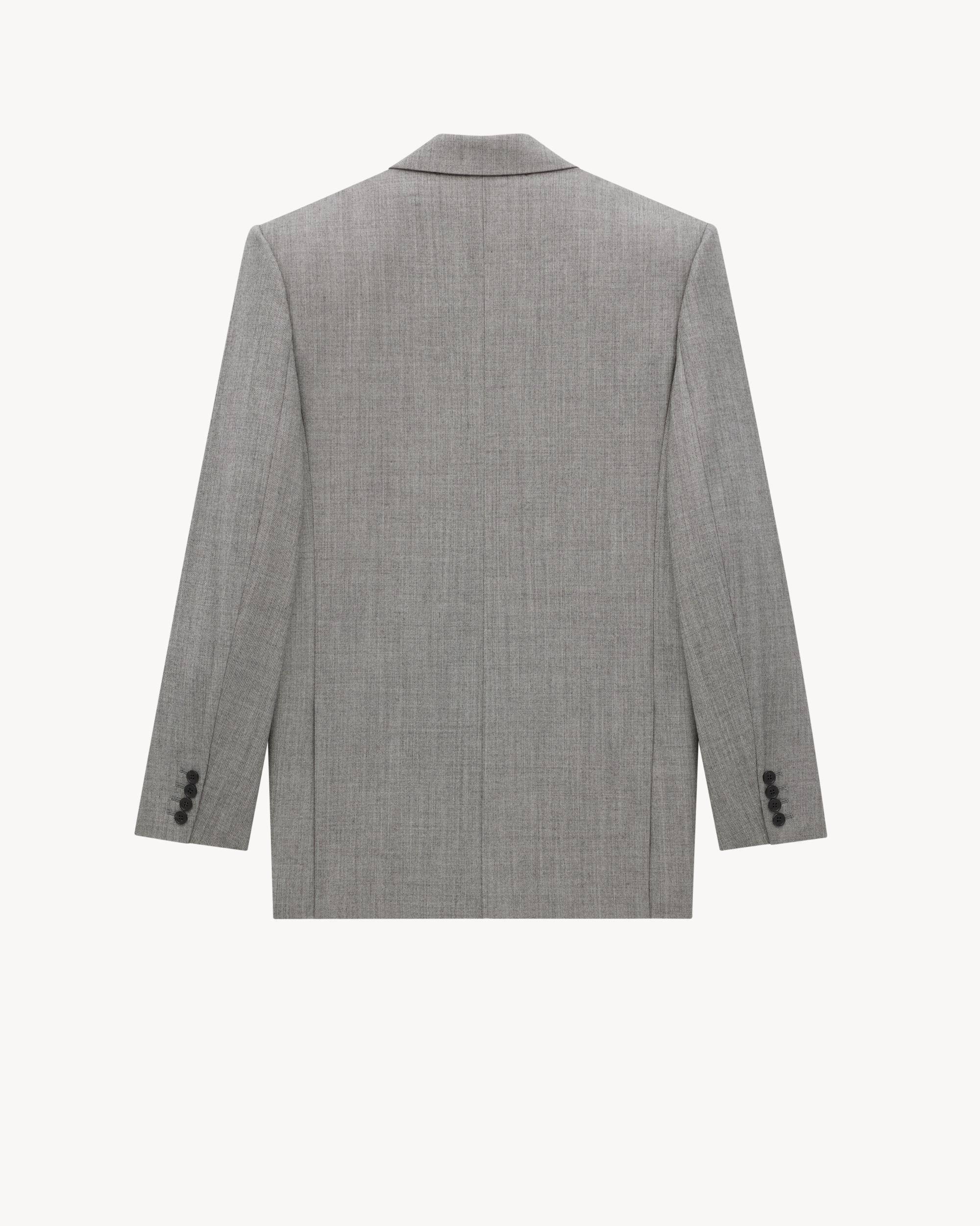 jacket in wool twill Product Image