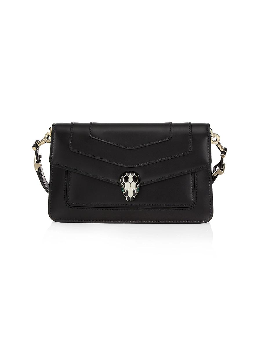 Womens Serpenti Forever E/W Leather Shoulder Bag Product Image