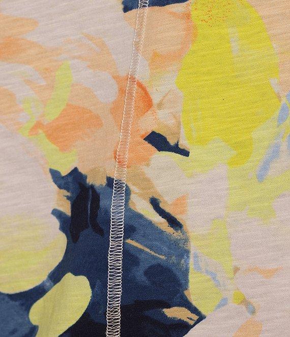 Westbound Painters Palette Short Sleeve Crew Neck Top Product Image