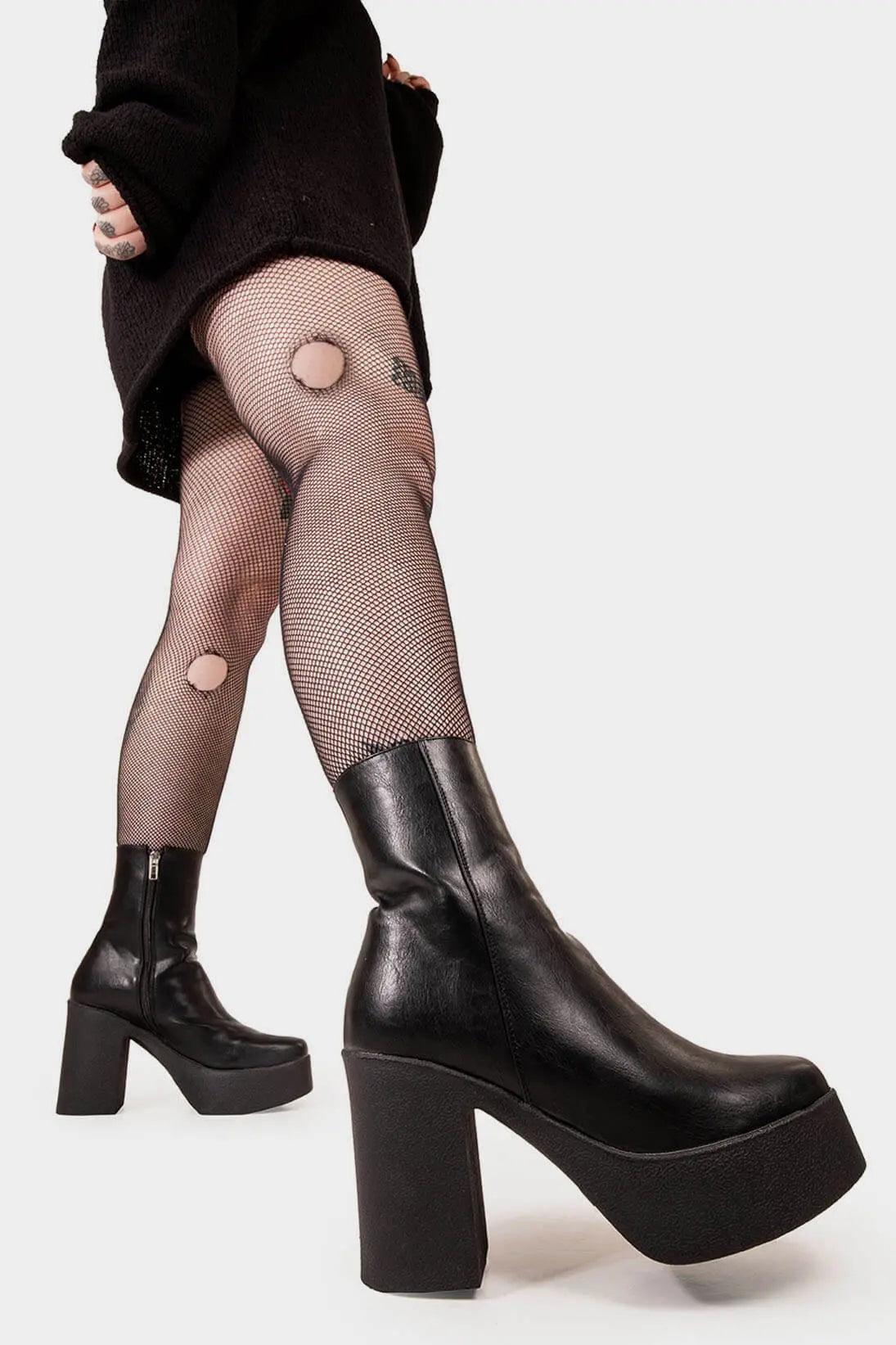 My Hero Platform Ankle Boots Product Image