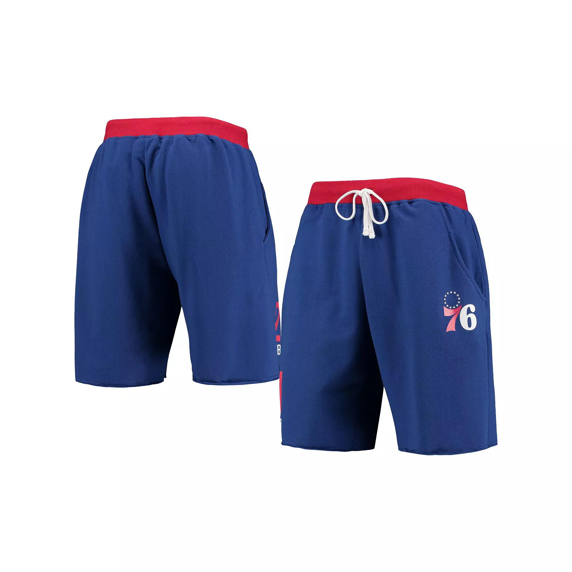 Mens Joel Embiid Royal Philadelphia 76ers Name & Number Shorts Product Image