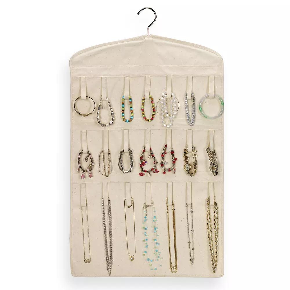 Household Essentials Jewelry Organizer, Womens, Beig/Green Product Image