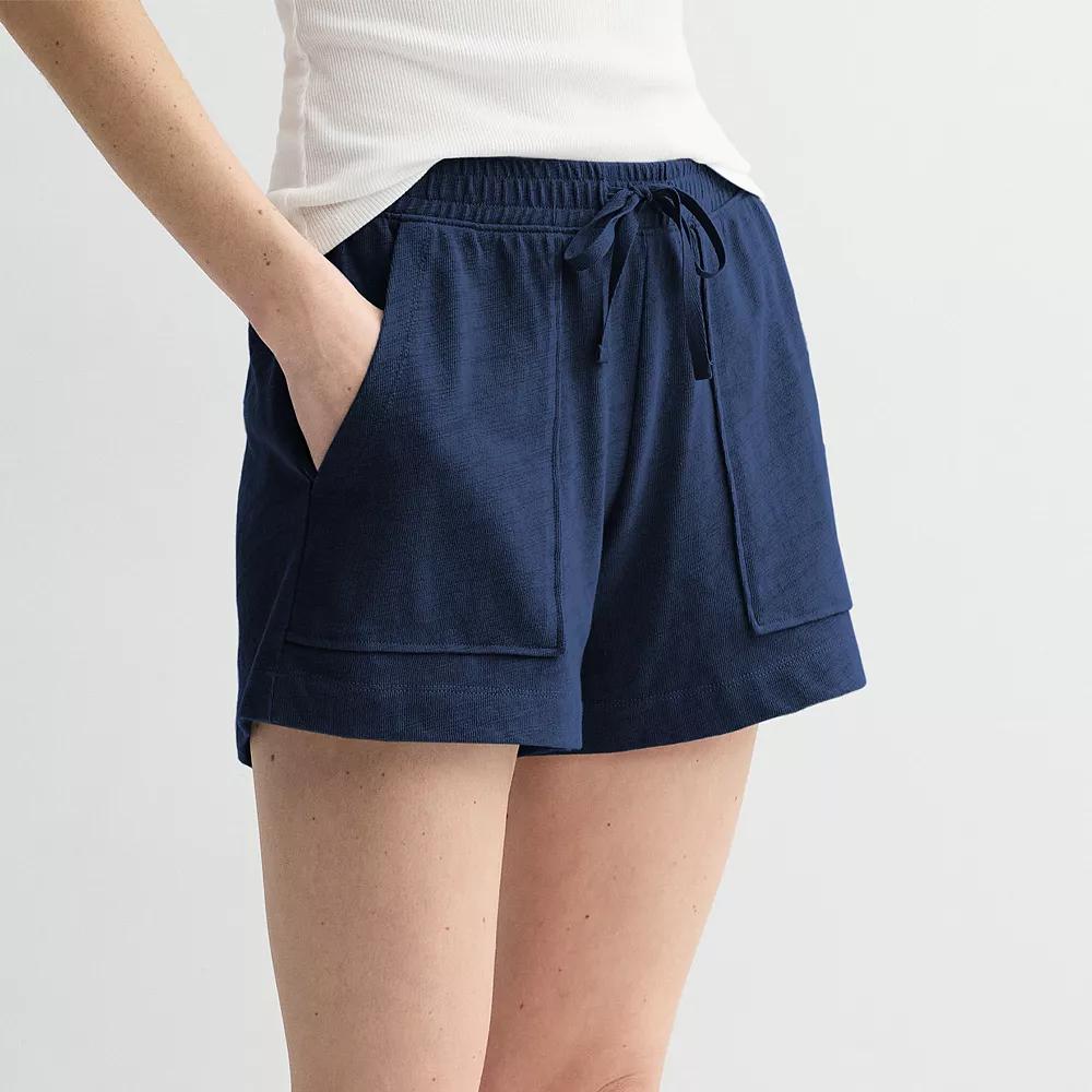 Women's Sonoma Goods For Life® Easy Knit Midi Shorts,  Product Image