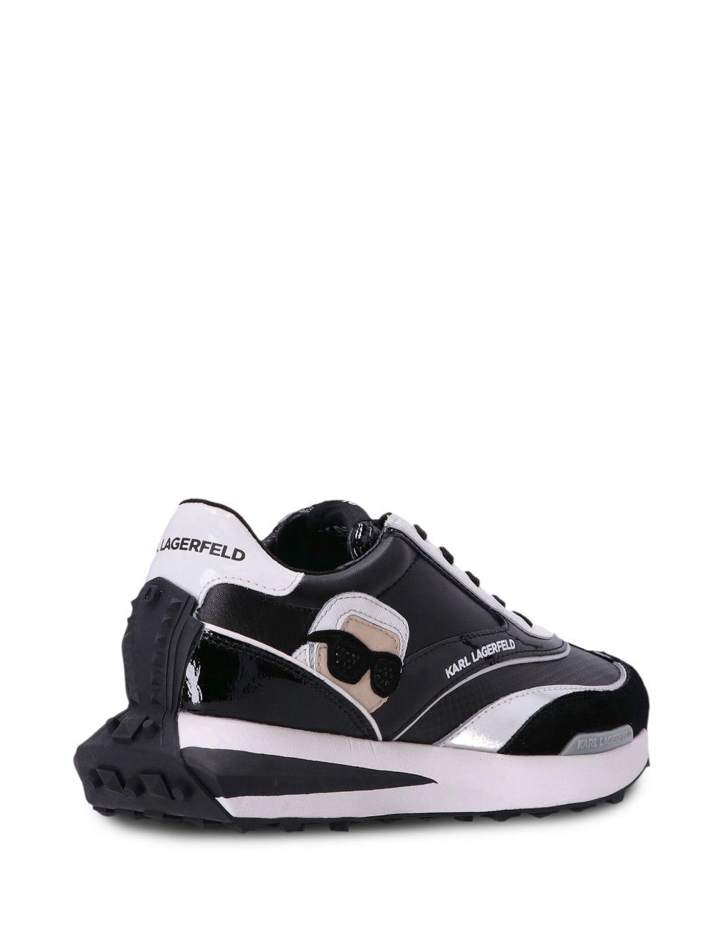 Zone Karl leather low-top sneakers Product Image