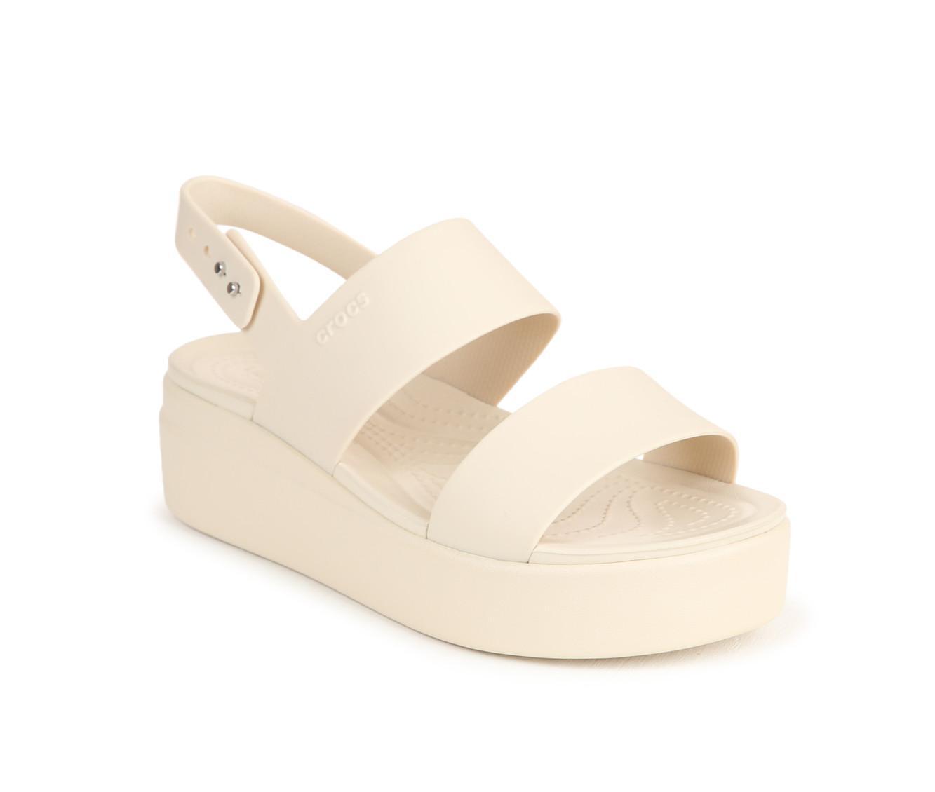 Women's Crocs Brooklyn Low Wedge Sandals Product Image