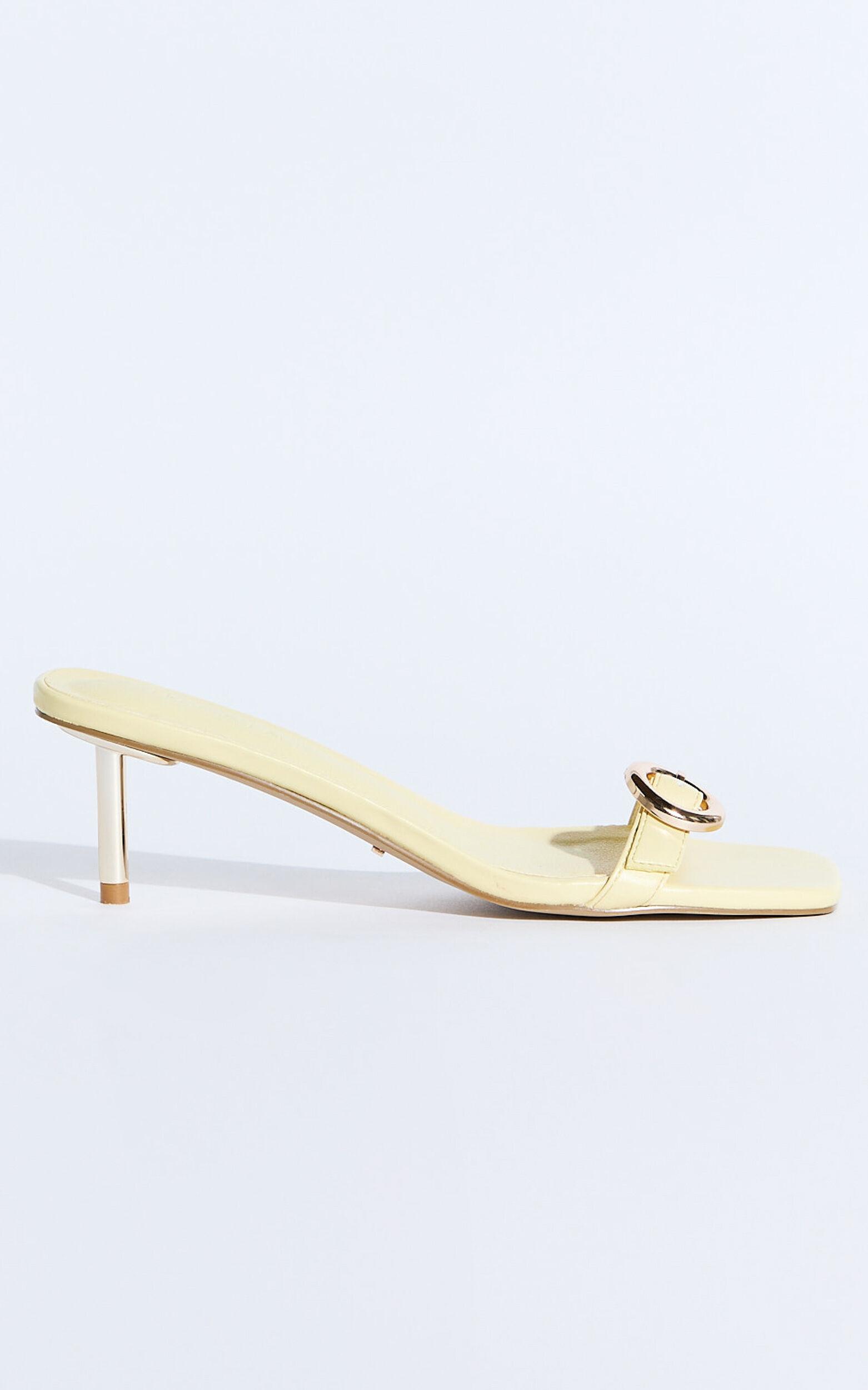 Billini - Lyon Heels with Hardware Detail in Daffodil Product Image