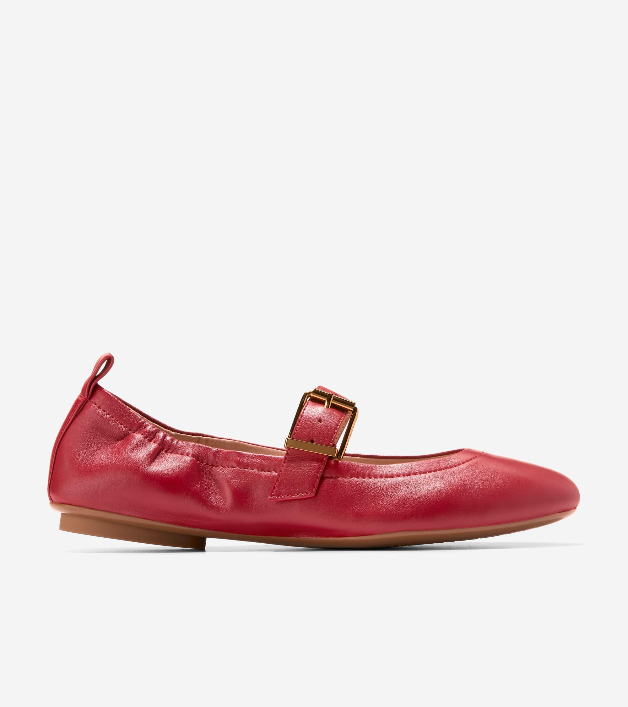 Women's Hooded Trench Coat in Red | Cole Haan Product Image