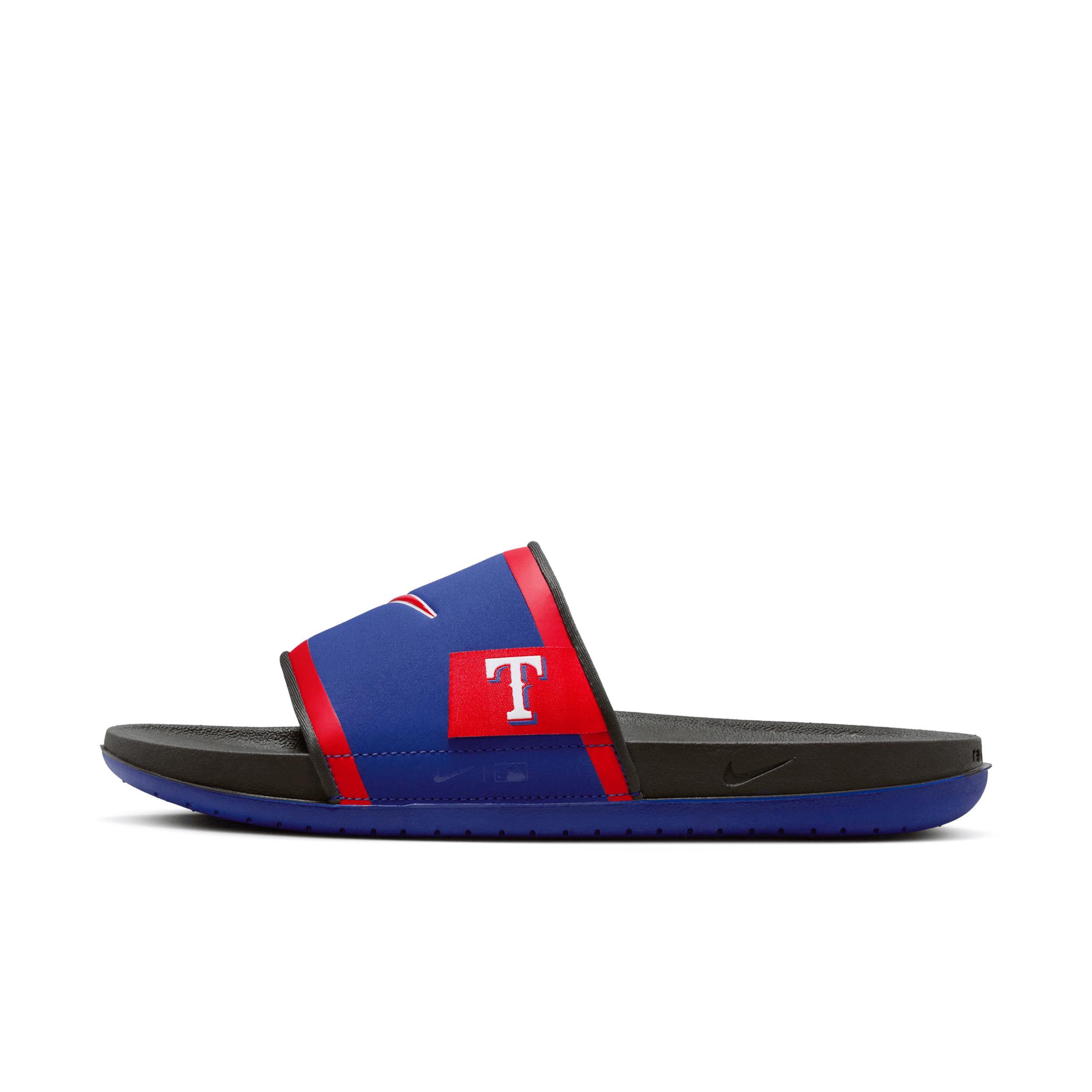 Nike Mens Offcourt (Texas Rangers) Offcourt Slides | FN4456-400 Product Image