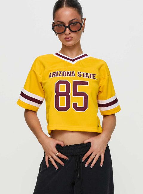 ASU Football Jersey Gold Product Image