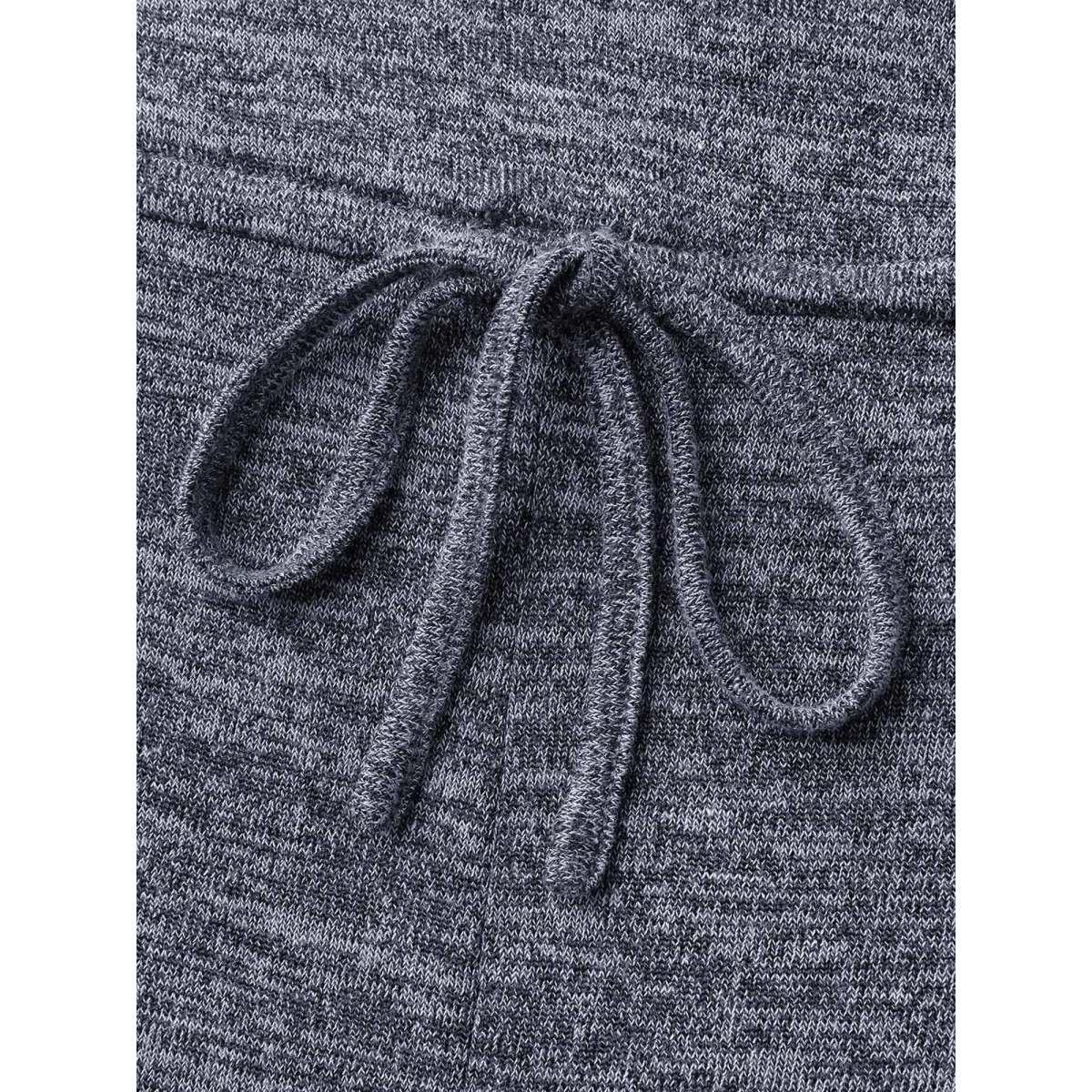 Plus Size DarkBlue Supersoft Essentials Waist-Defining Jumpsuit Women Casual Sleeveless Non Everyday-Casual Loose Jumpsuits BloomChic 14-16/1X Product Image