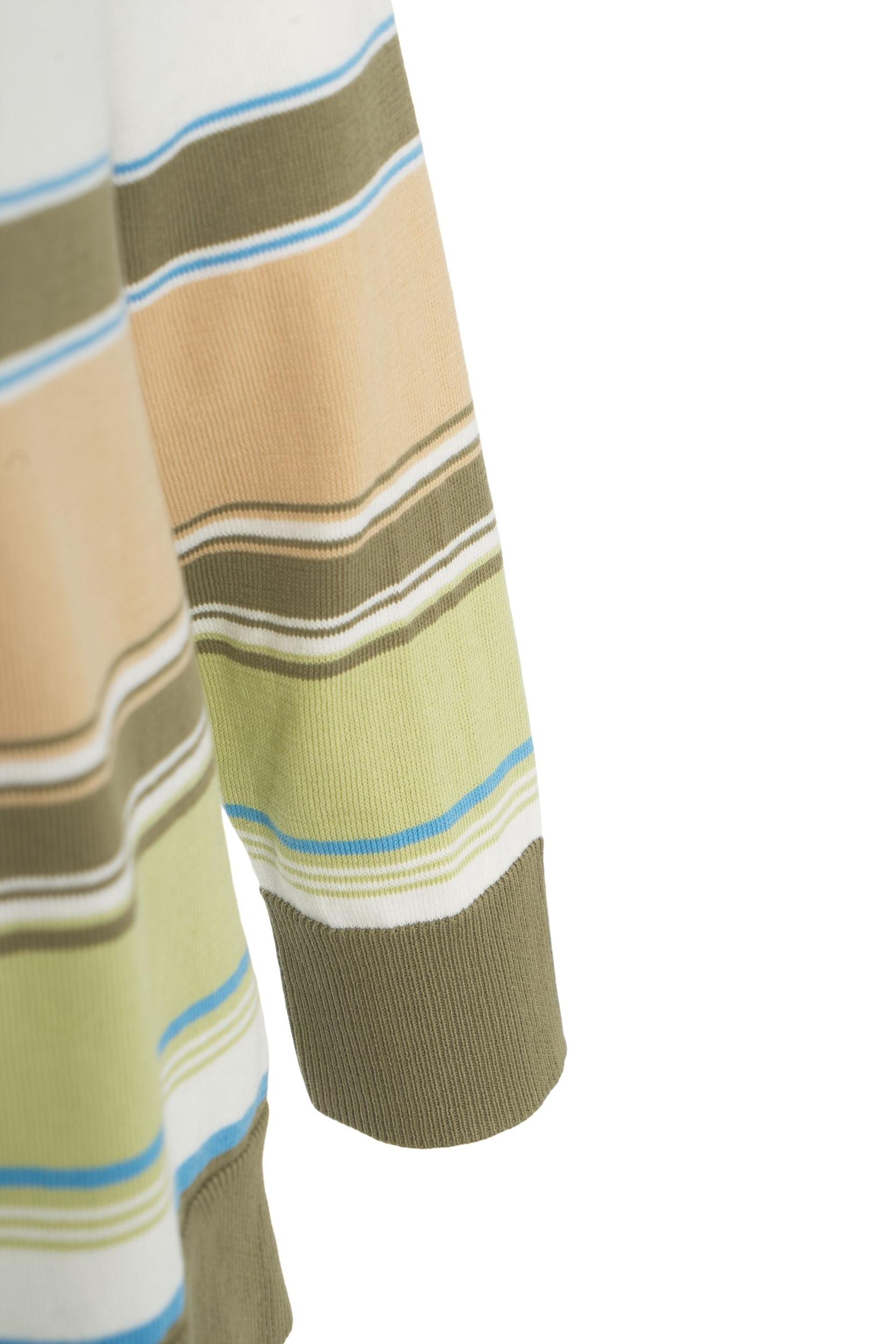 Striped knit sweater Product Image