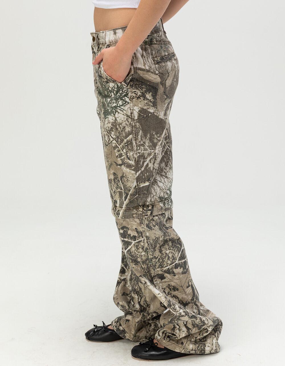 WEST OF MELROSE Convertible Camo Womens Pants - CAMO Product Image